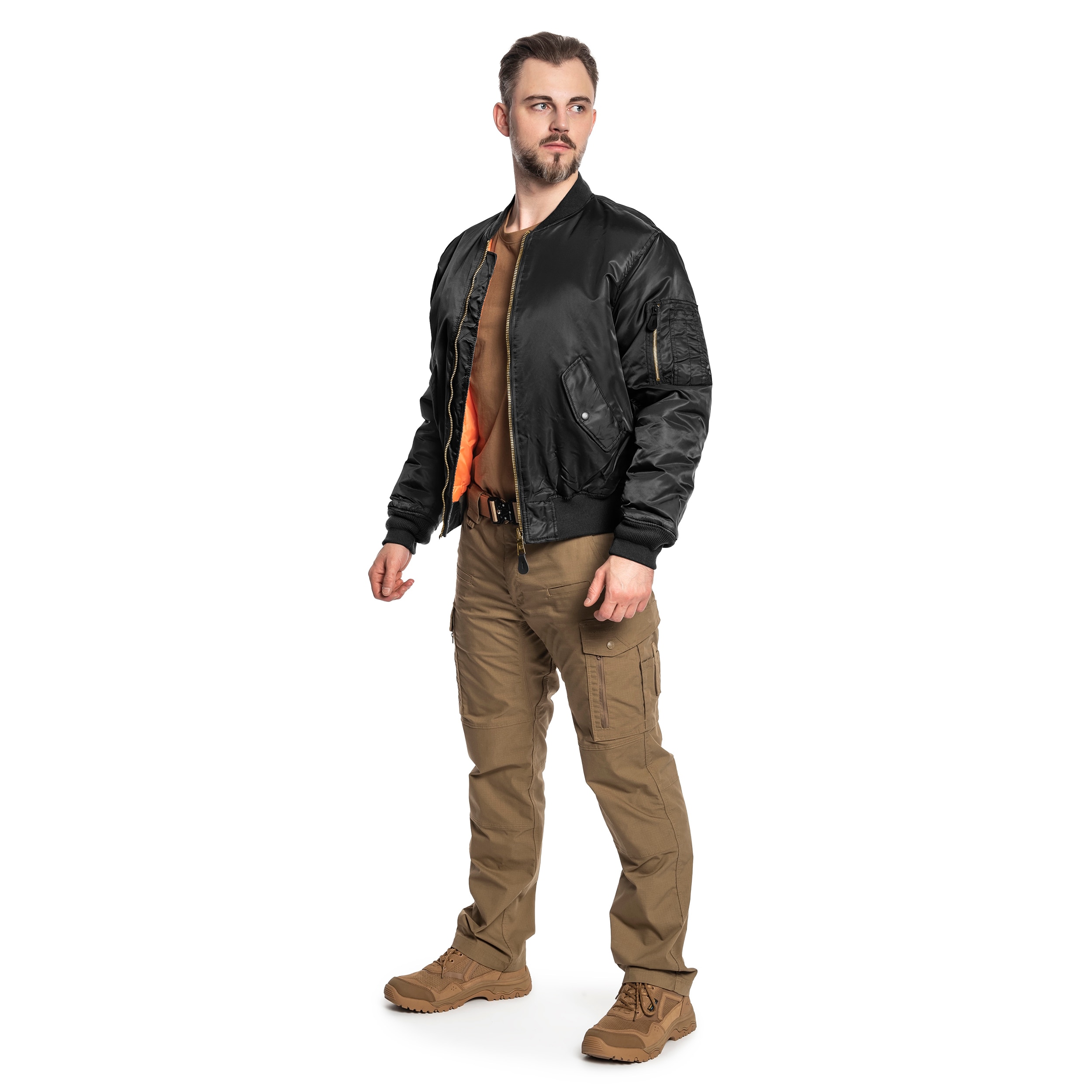 Brandit MA1 Jacket Black Buy Online MILITARY.EU Shop