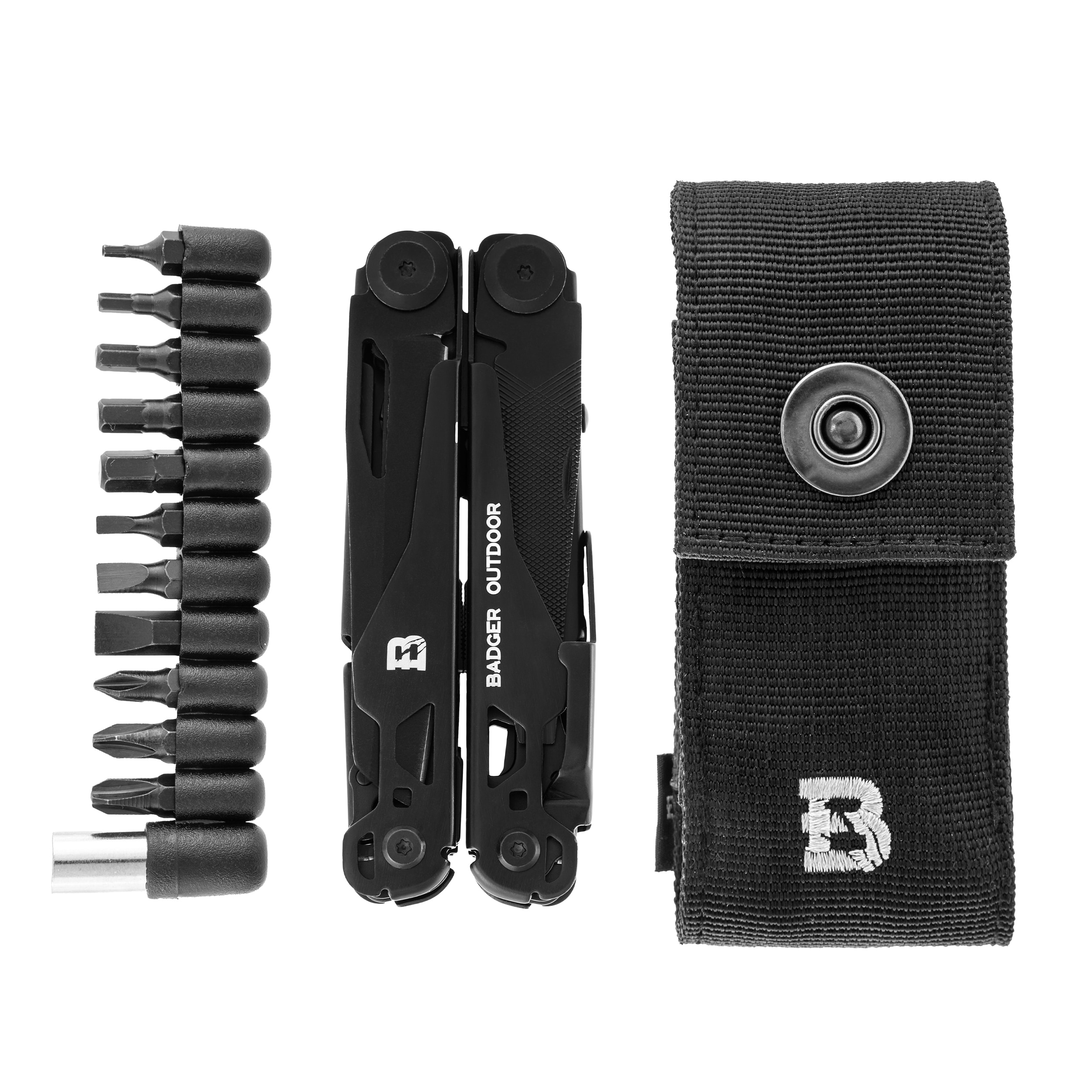 Badger Outdoor Solid Multitool Black