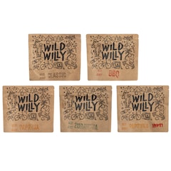 Dried beef Wild Willy Beef Jerky Classic/ BBQ/ Paprika/ Paprika Hot!/ Cranberry 5 x 100 g