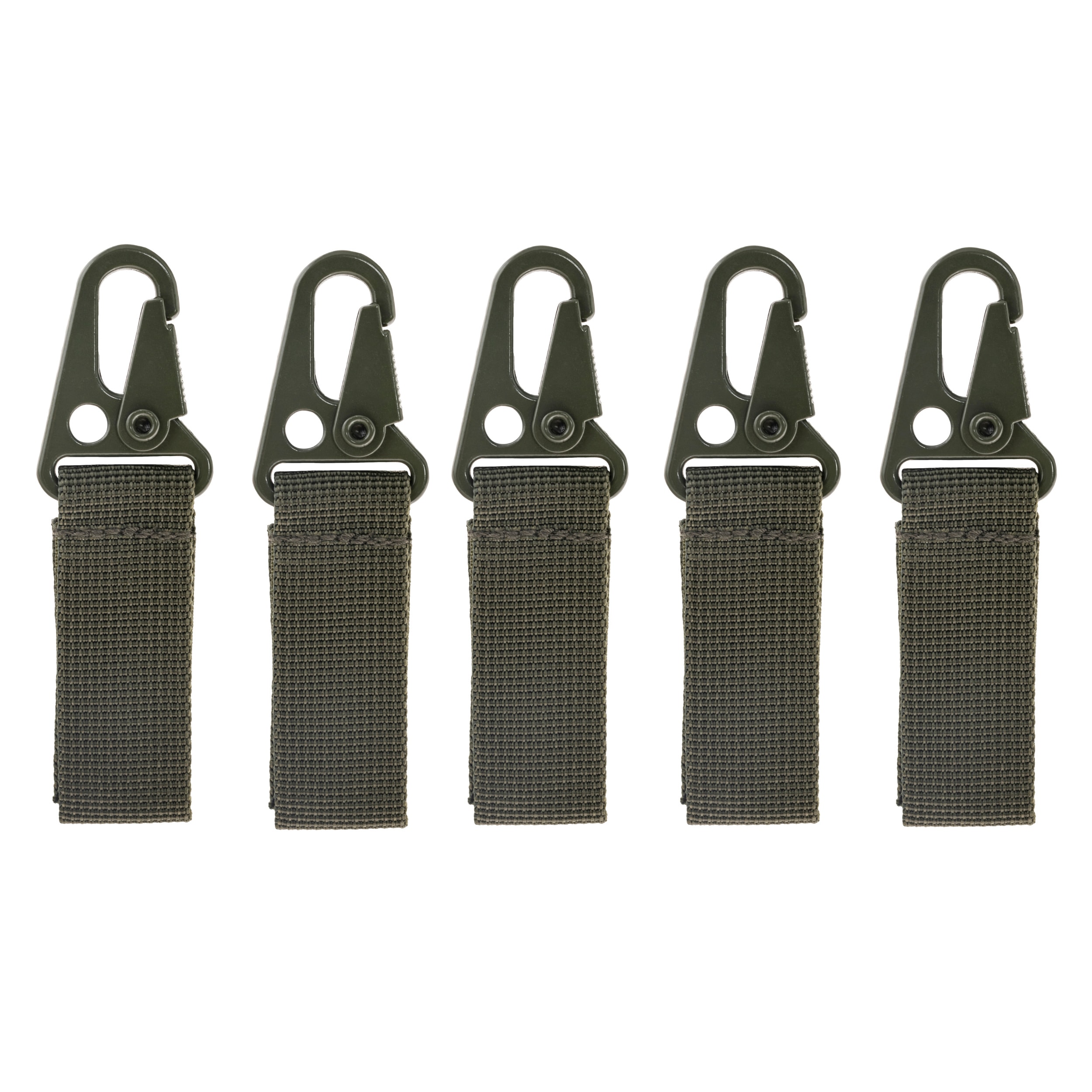 Mil-Tec Keychain Blood Type A NEG - Olive - 5 pcs.