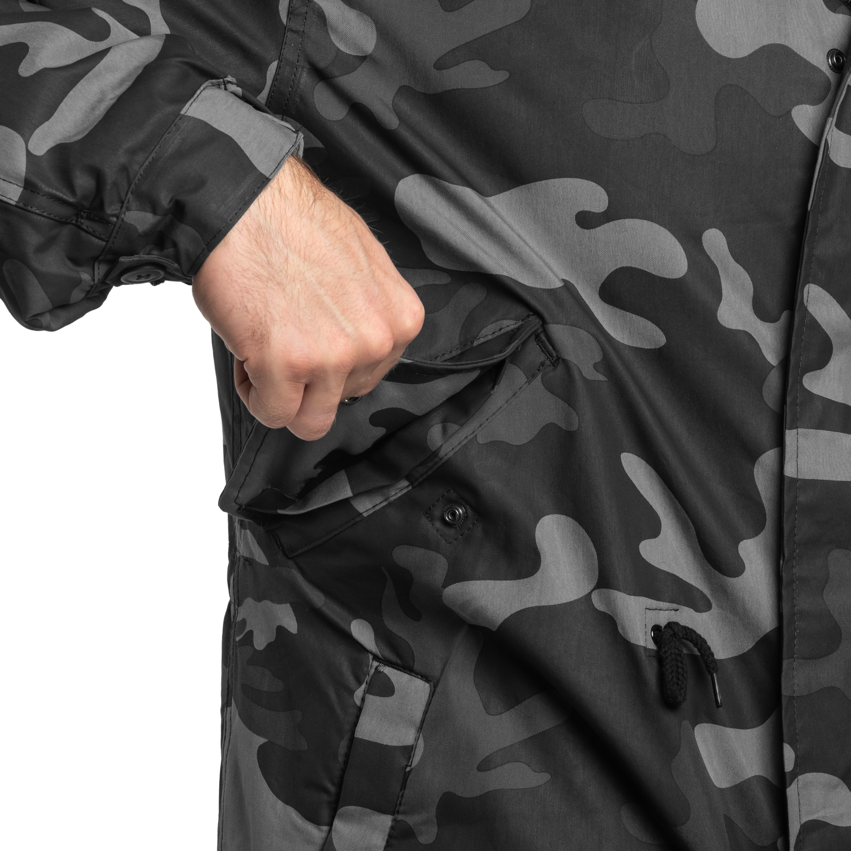 Brandit US M51 Parka Jacket - Dark Camo