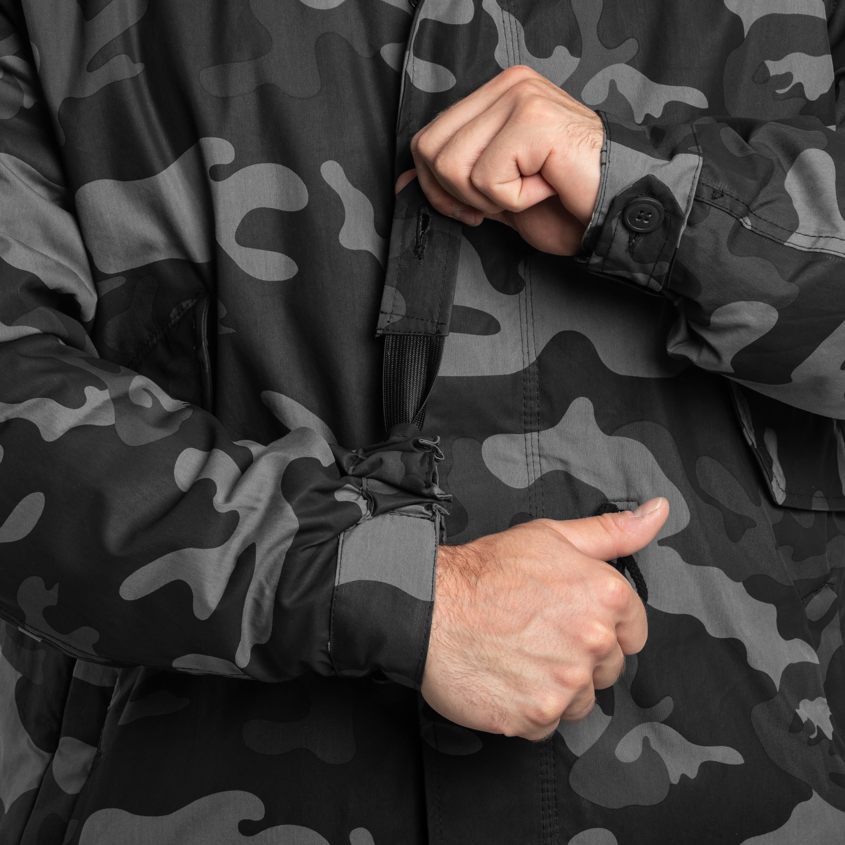 Brandit US M51 Parka Jacket - Dark Camo