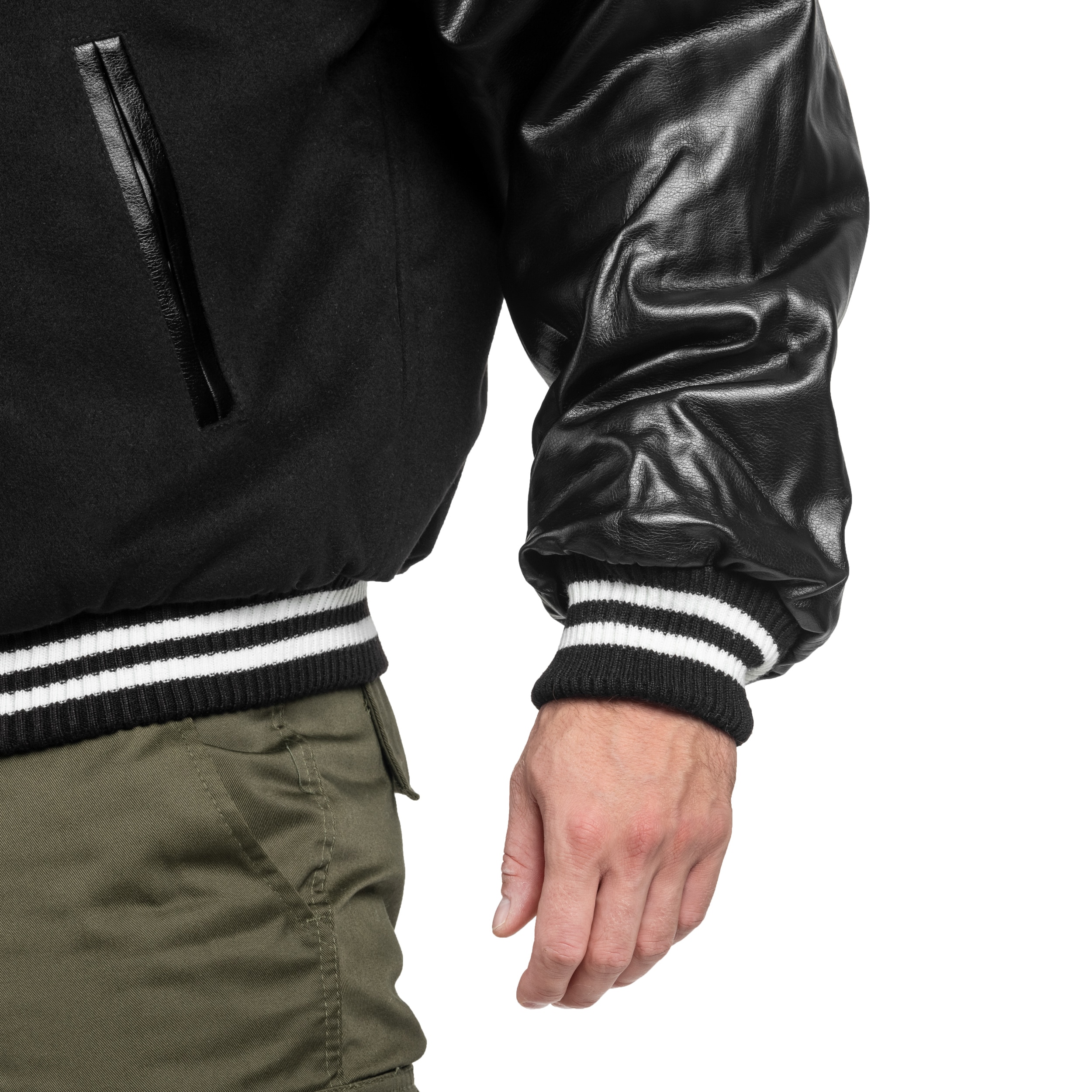 Mil-Tec NY Baseball Jacket - Black
