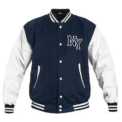Mil-Tec NY Baseball Jacket - Navy/White
