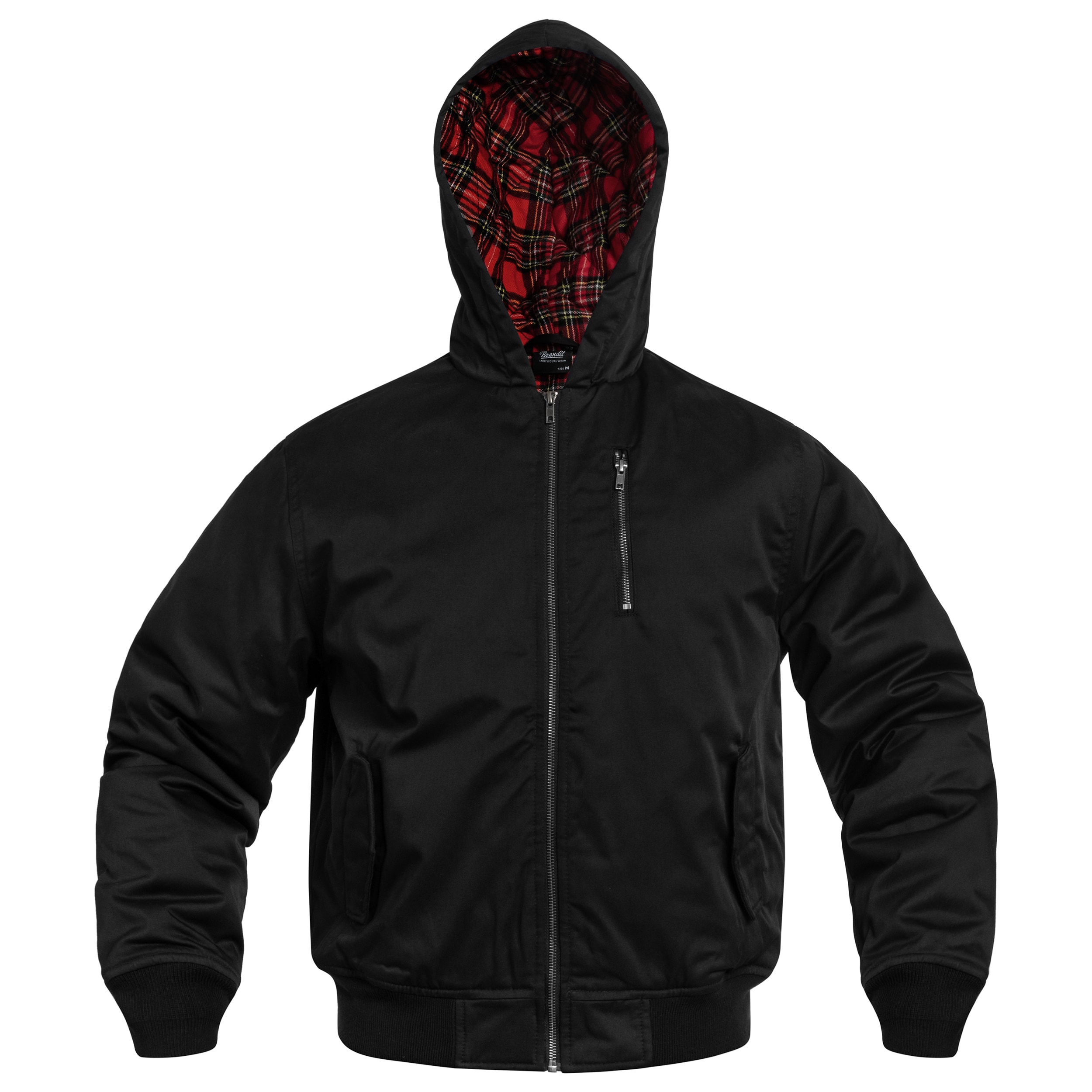 Brandit Lord Canterbury Hooded Winter Jacket - Black