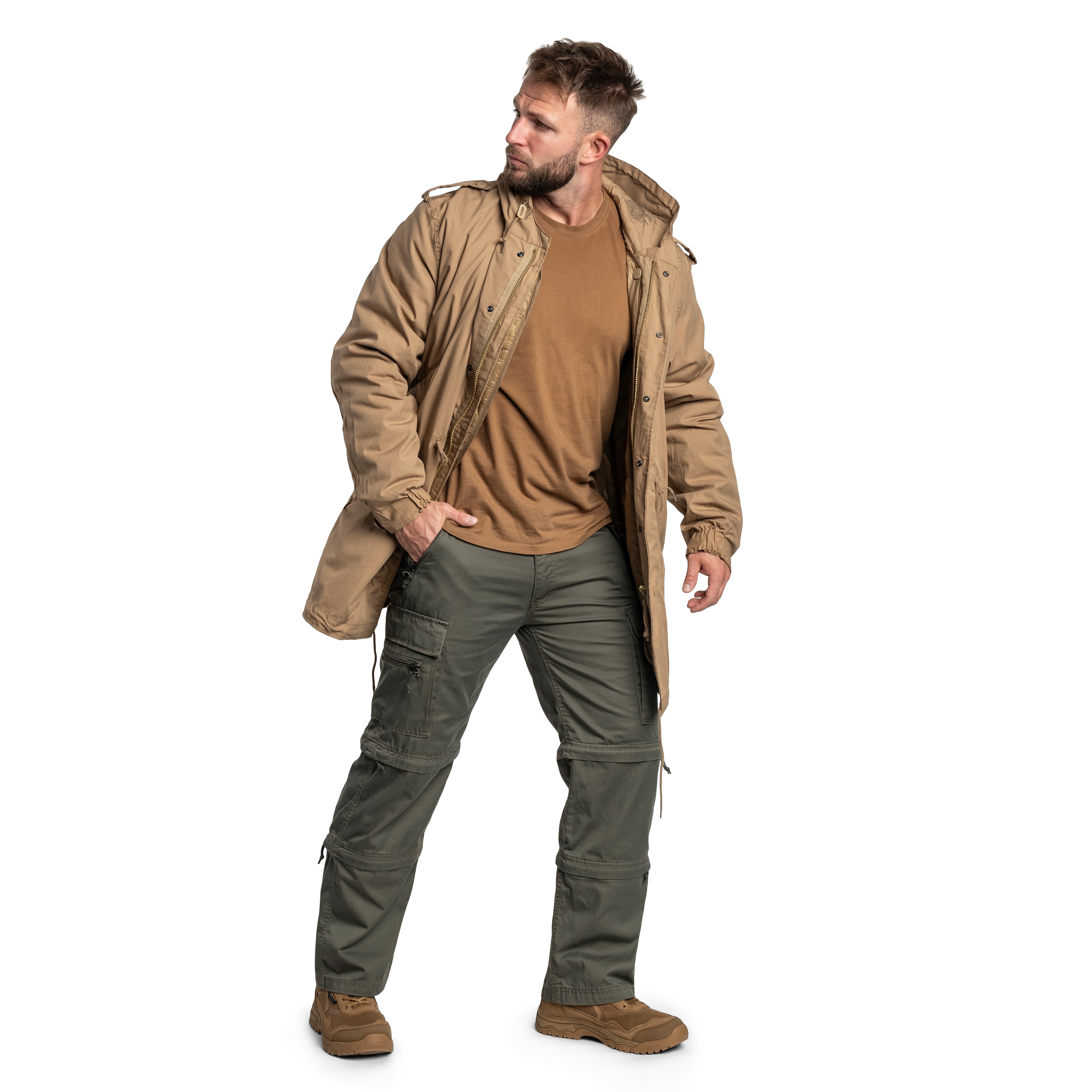 Brandit US M51 Parka Jacket - Coyote