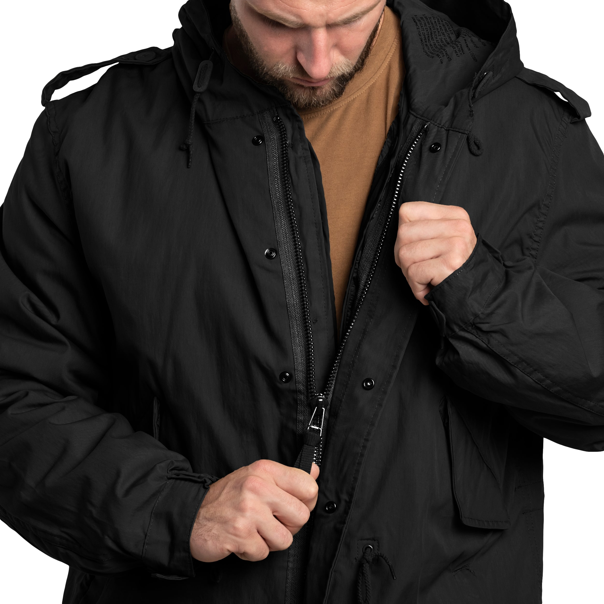 Brandit US M51 Parka Jacket - Black