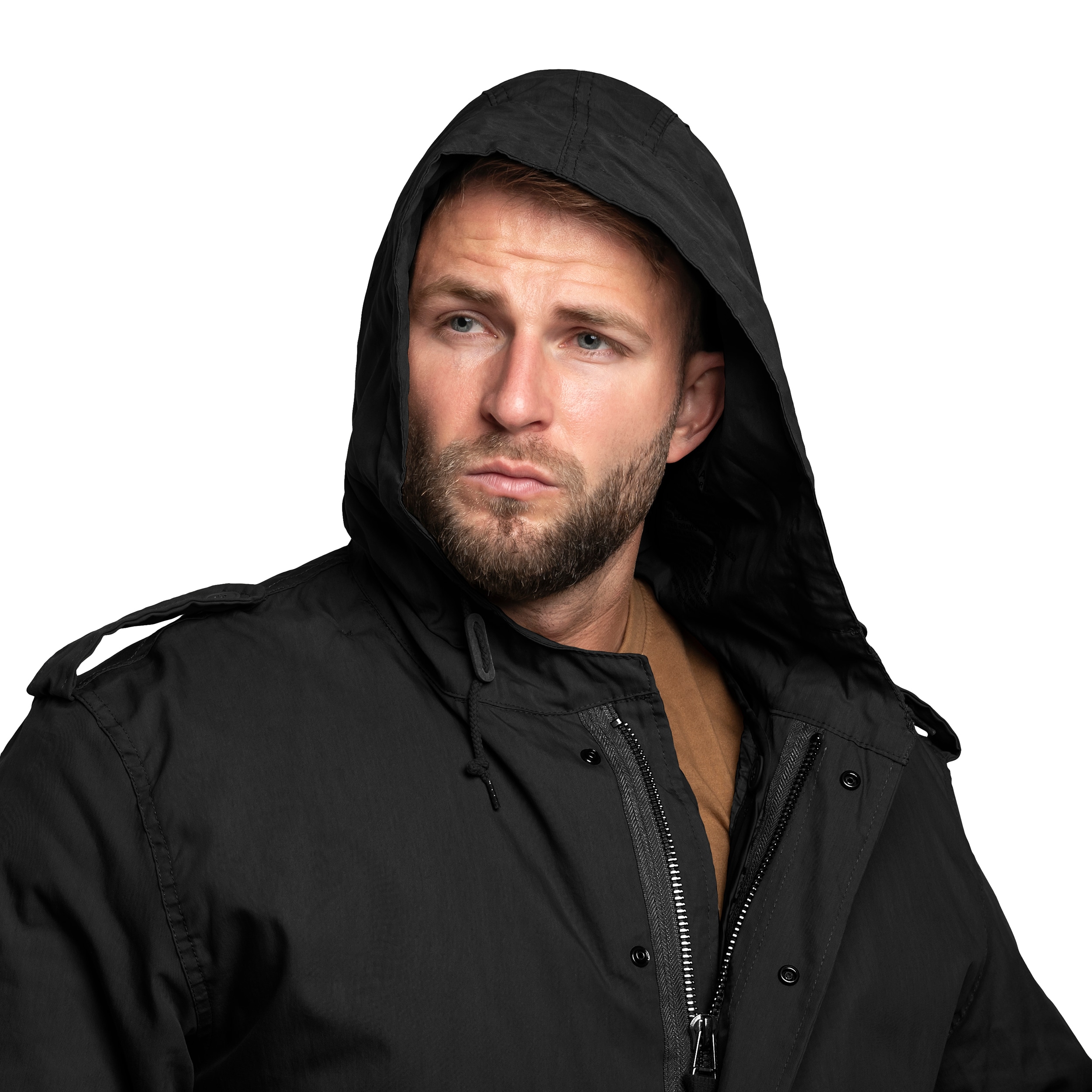 Brandit US M51 Parka Jacket - Black