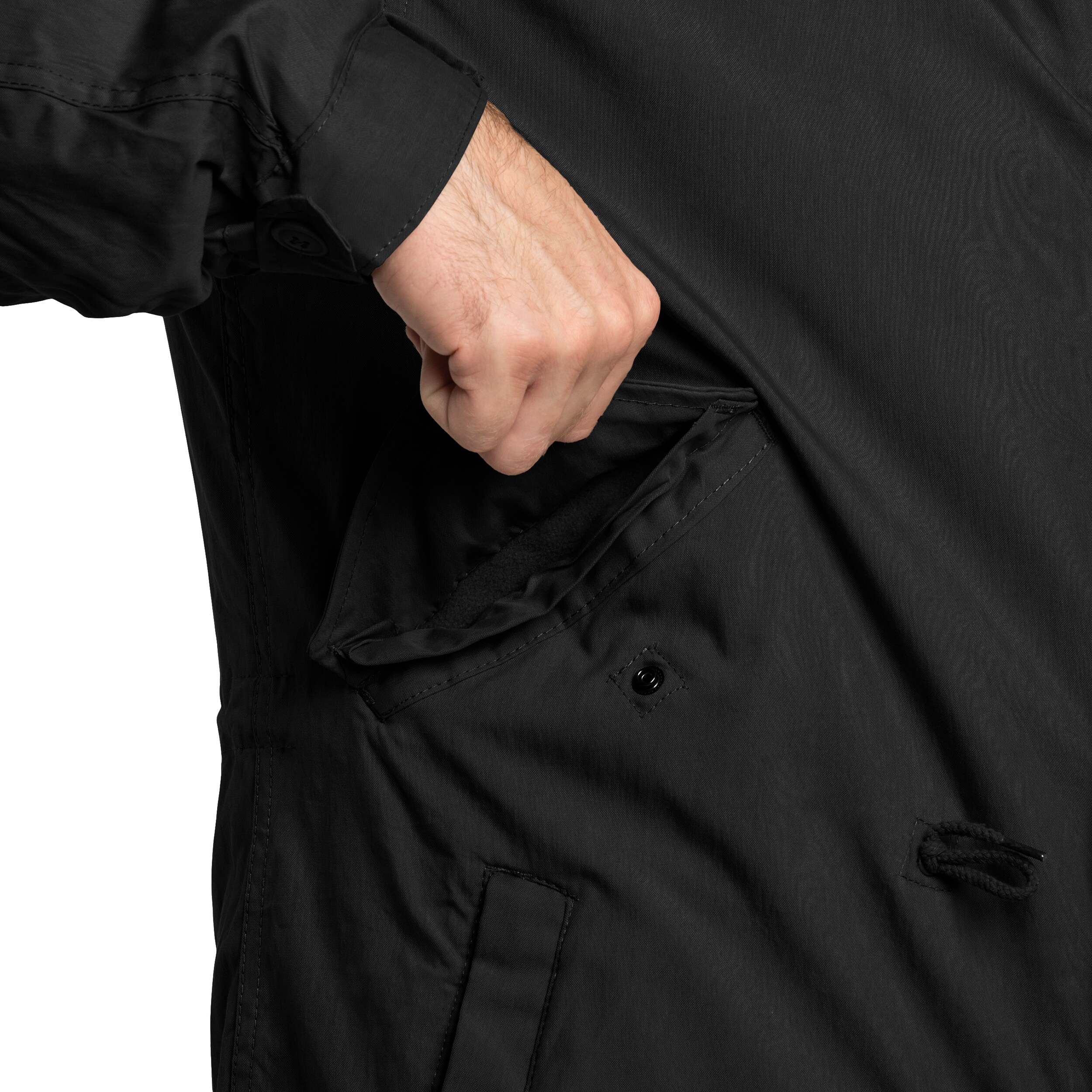 Brandit US M51 Parka Jacket - Black