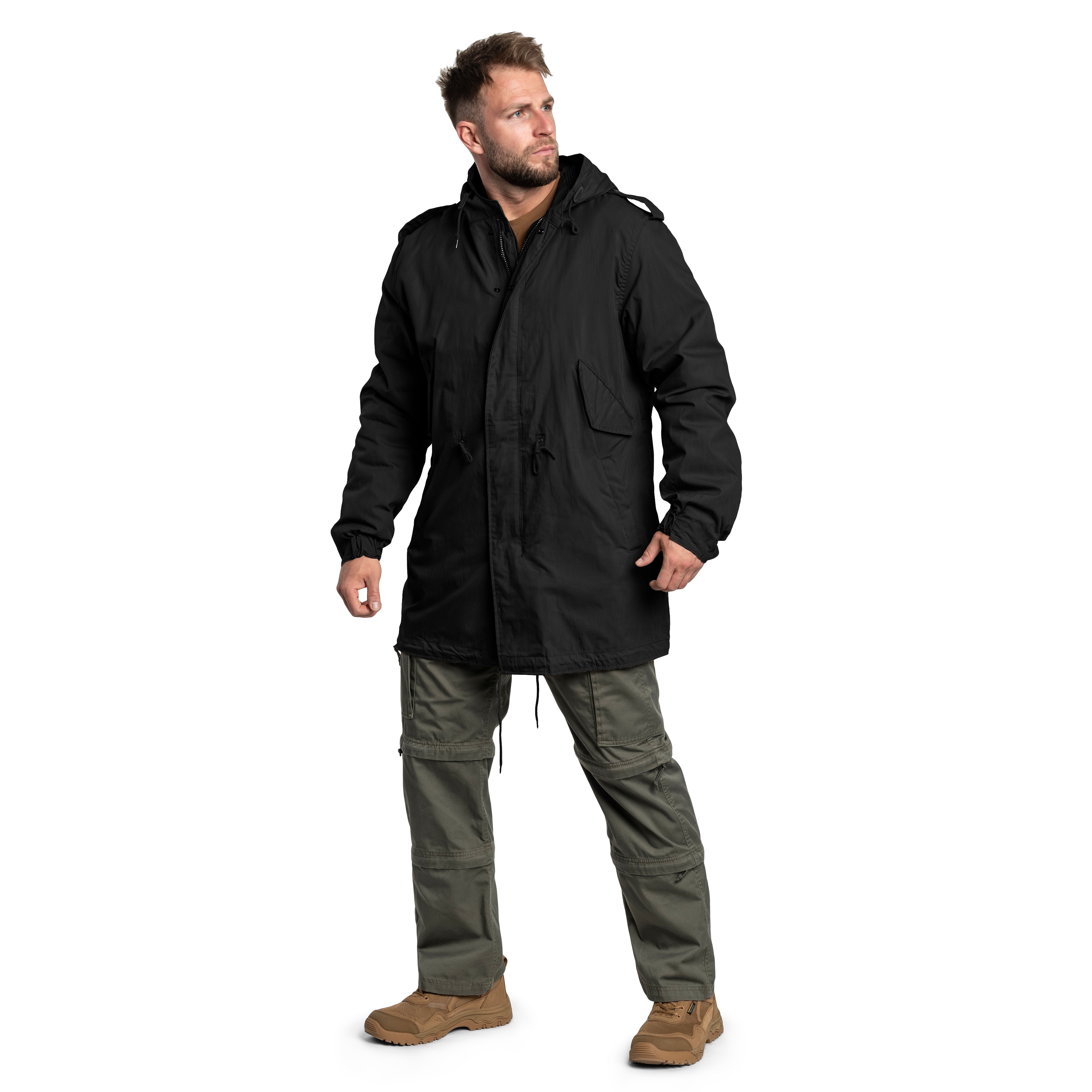 Brandit US M51 Parka Jacket - Black