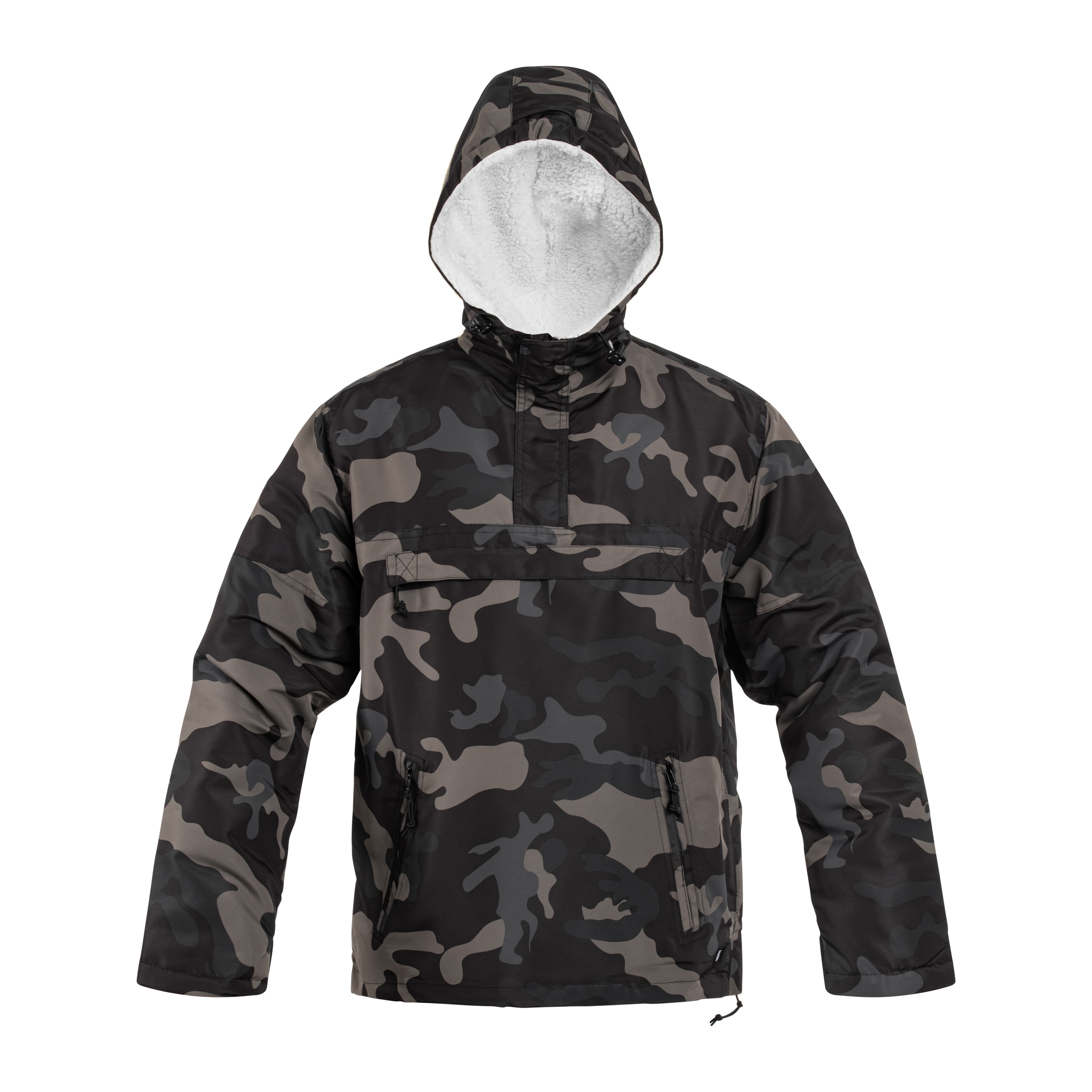 Brandit Sherpa Windbreaker Jacket - Dark Camo
