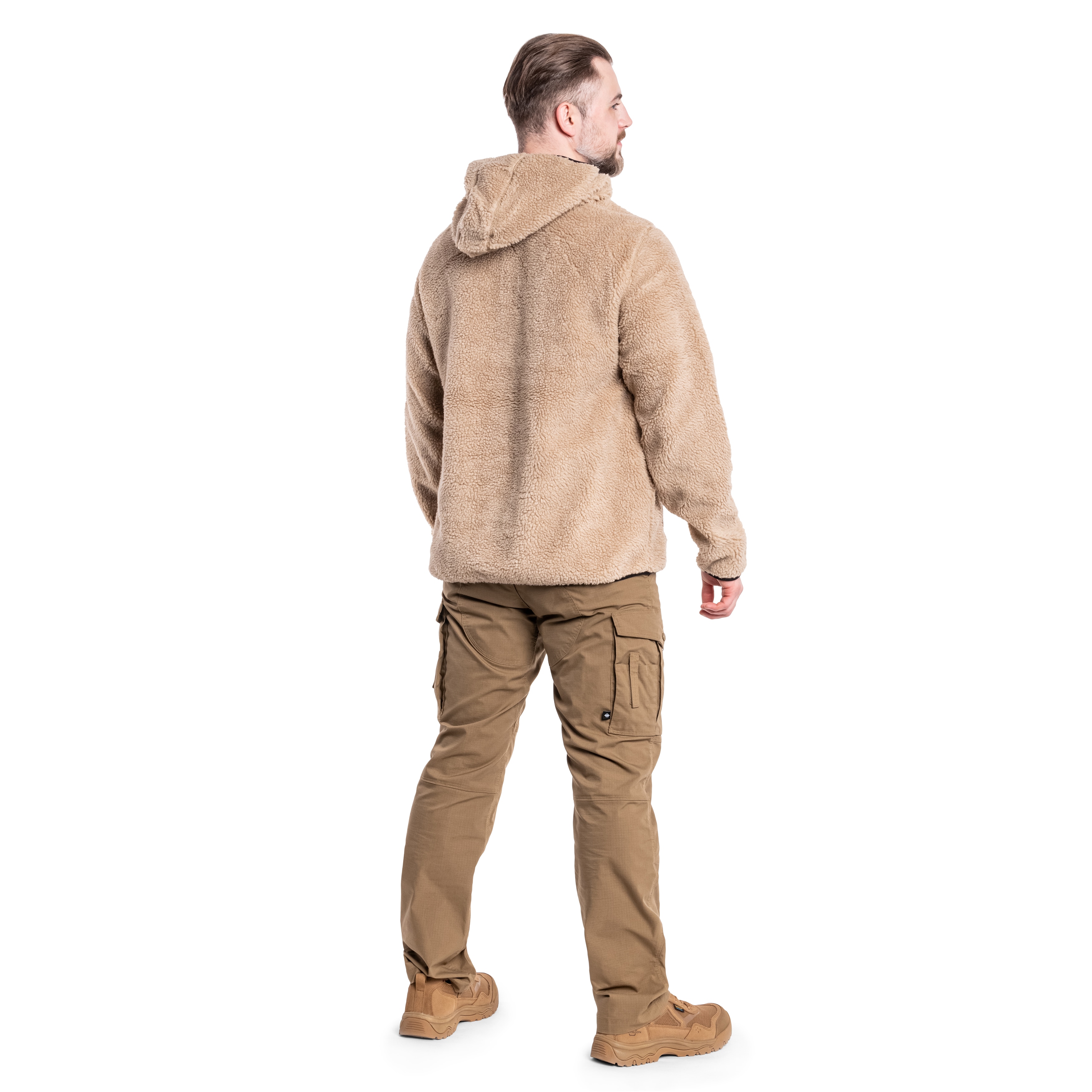 Brandit Teddyfleece Worker Pullover - Coyote