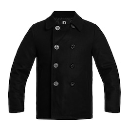 Brandit Pea Coat Black Buy Online MILITARY Shop - Main Image
