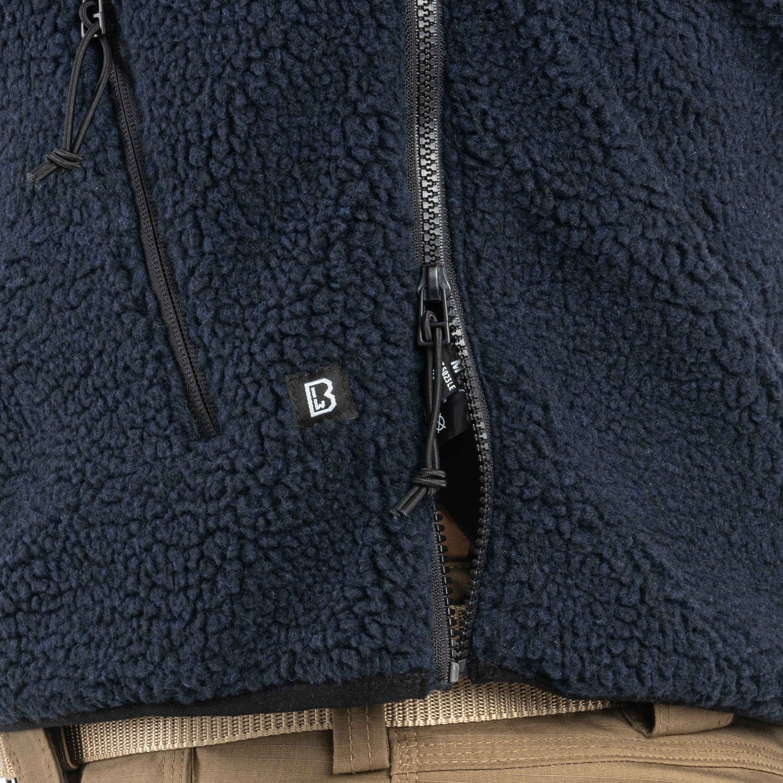 Brandit Teddyfleece Worker Pullover - Navy