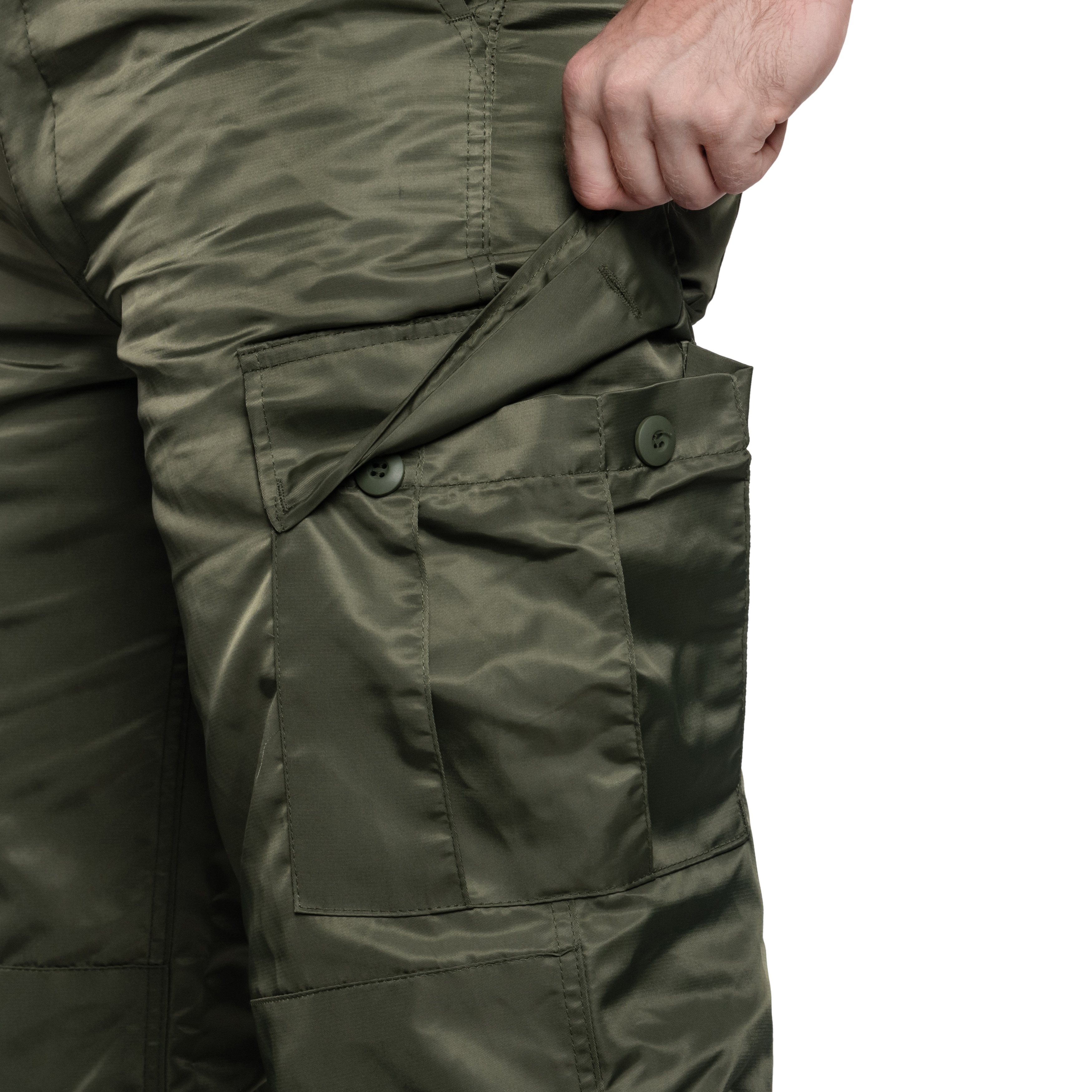 Brandit Insulated Thermo Pants - Olive