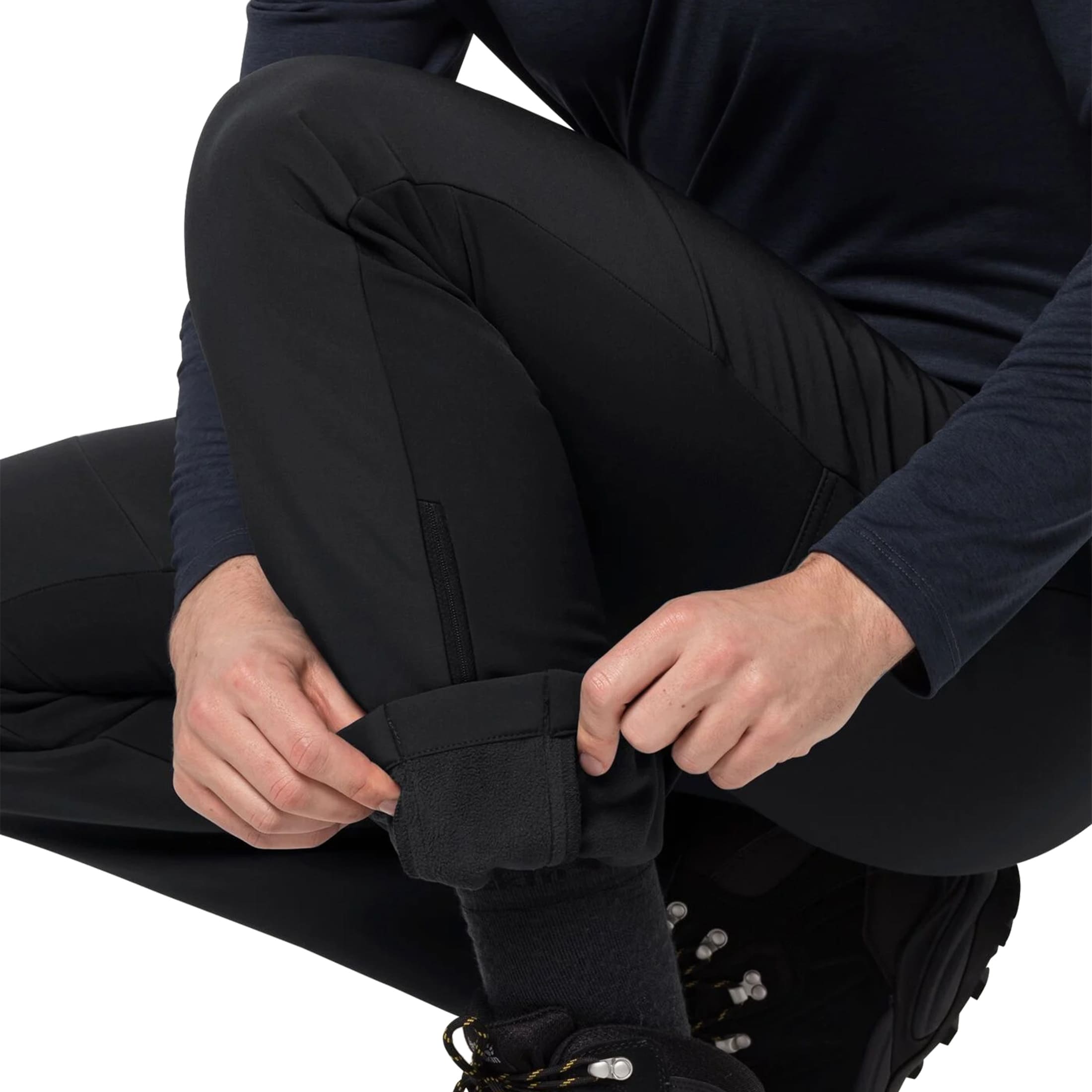Jack WolfskinSoftshell Stollberg Trousers - Black