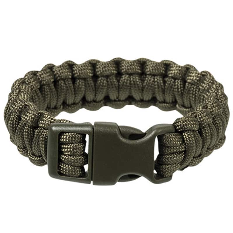 Mil-Tec Paracord bracelet buckle 22 mm - Olive