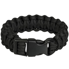 Mil-Tec Paracord bracelet buckle 22 mm - Black