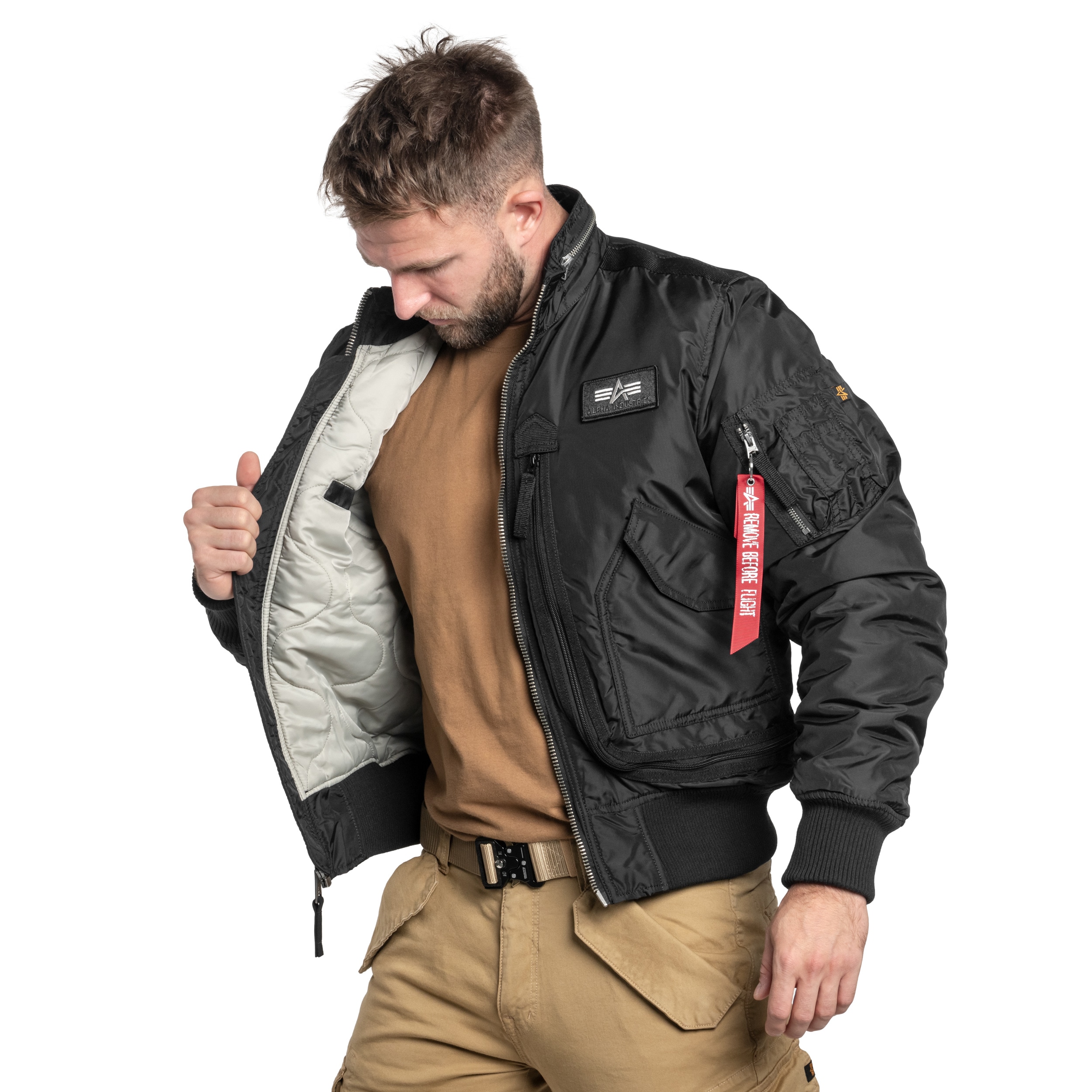 Alpha Industries Engine Jacket - Black