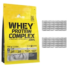 Protein supplement + creatine + Olimp Sport Nutrition HMB supplement - set