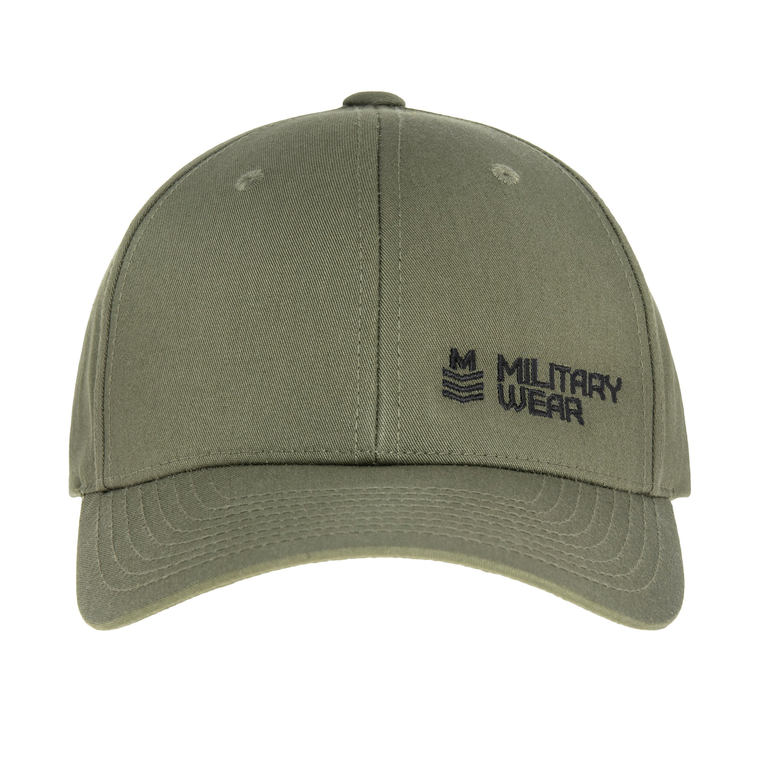 Military Wear Curved Classic Snapback Cap - Olive 