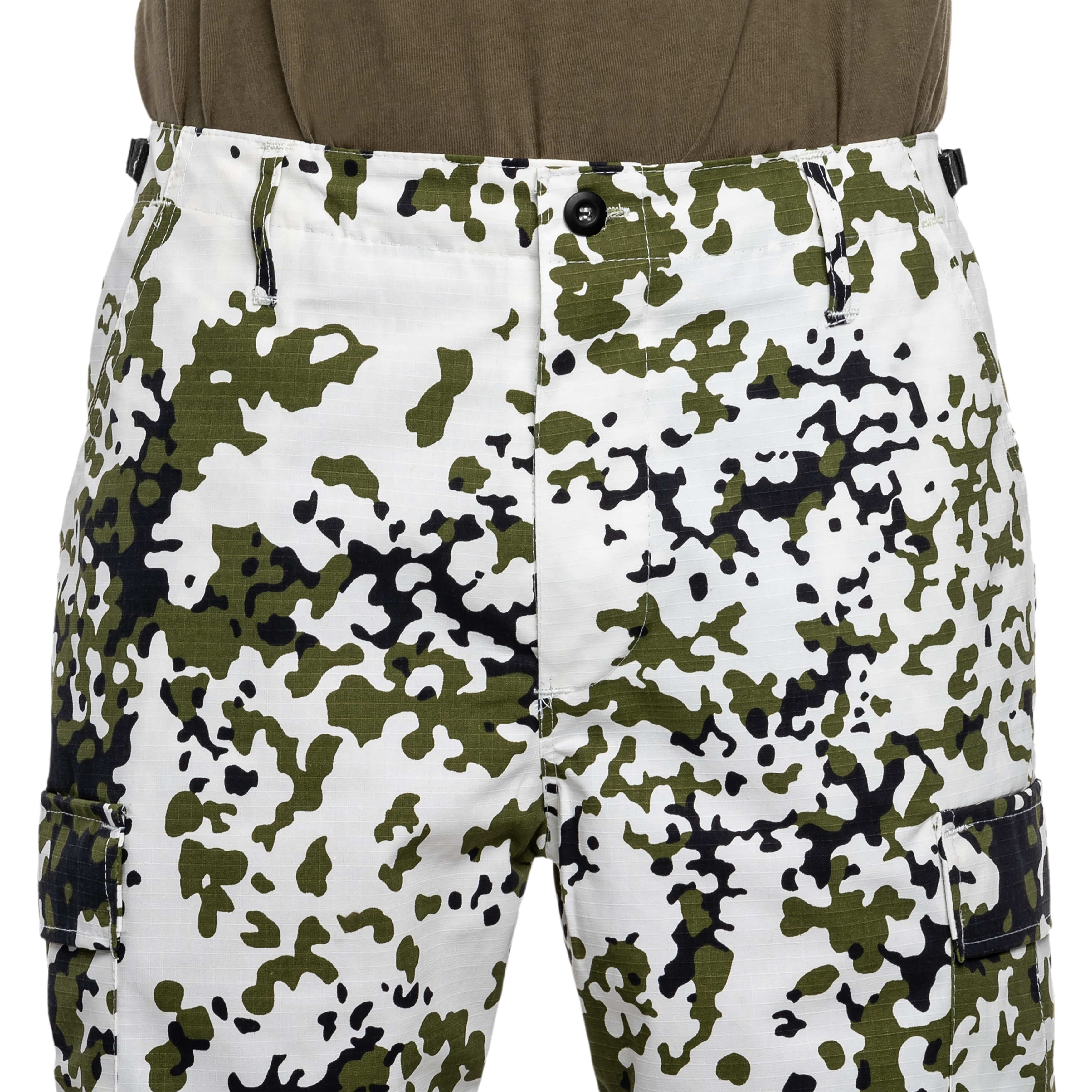 MFH US Combat BDU Rip-Stop military trousers - Snow Camo