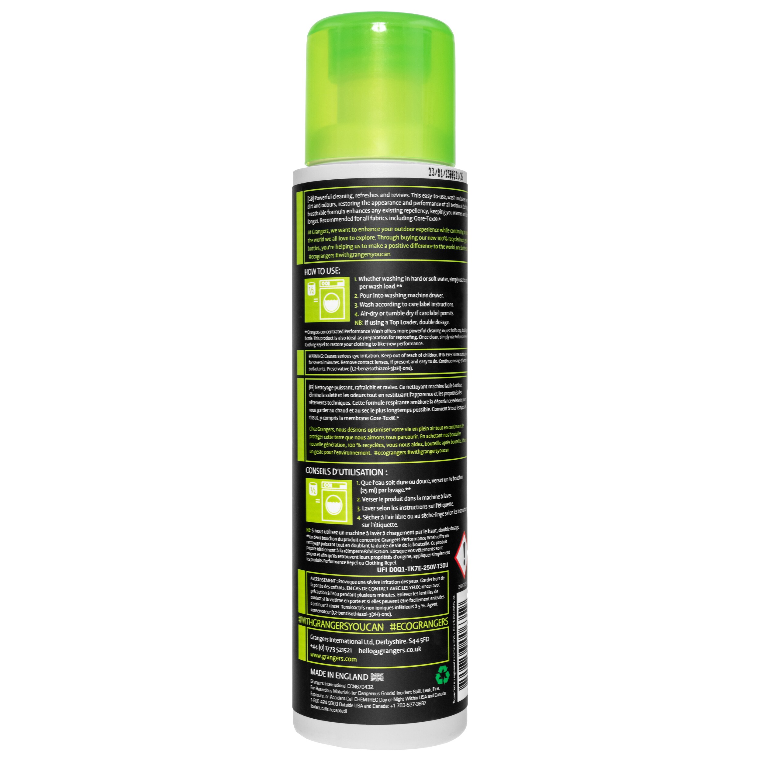 Grangers Performance Wash & Clothing Repel Kit 2x300ml