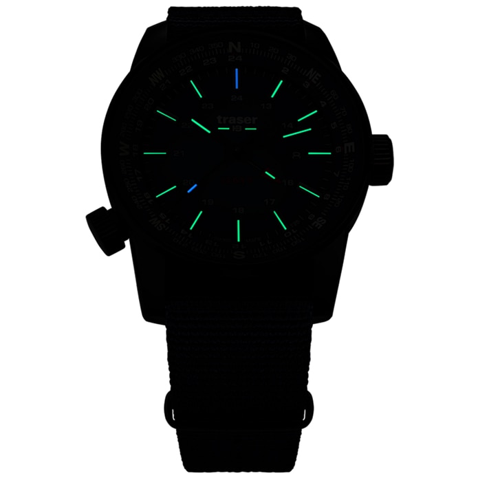 Traser P68 Pathfinder GMT TS Watch - Green