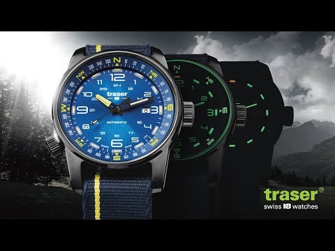 Traser P68 Pathfinder Automatic PSS watch - Blue