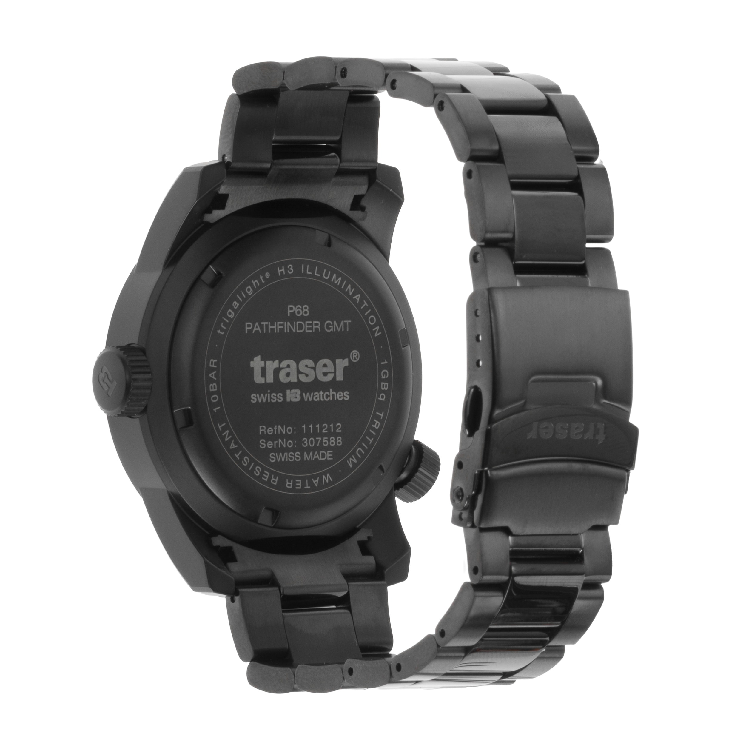 Traser P68 Pathfinder GMT PSS Watch - Blue