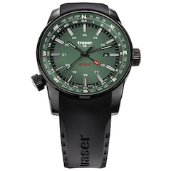 Traser P68 Pathfinder GMT RS Watch- Green
