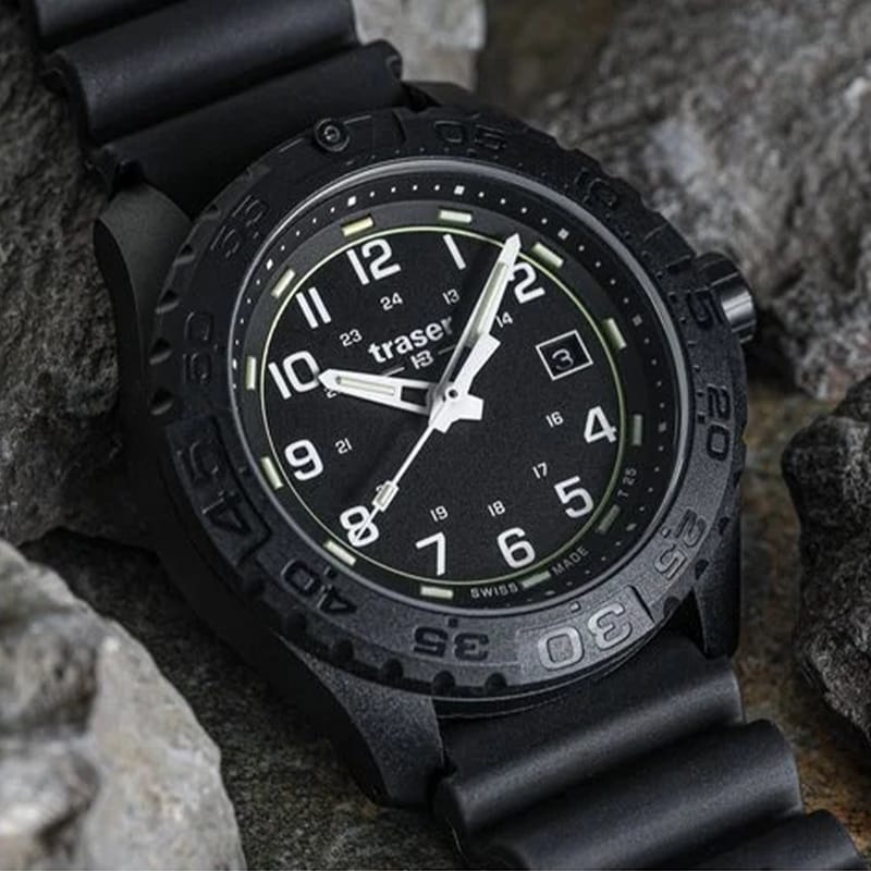 Traser P96 Outdoor Pioneer Evolution RS watch - Black