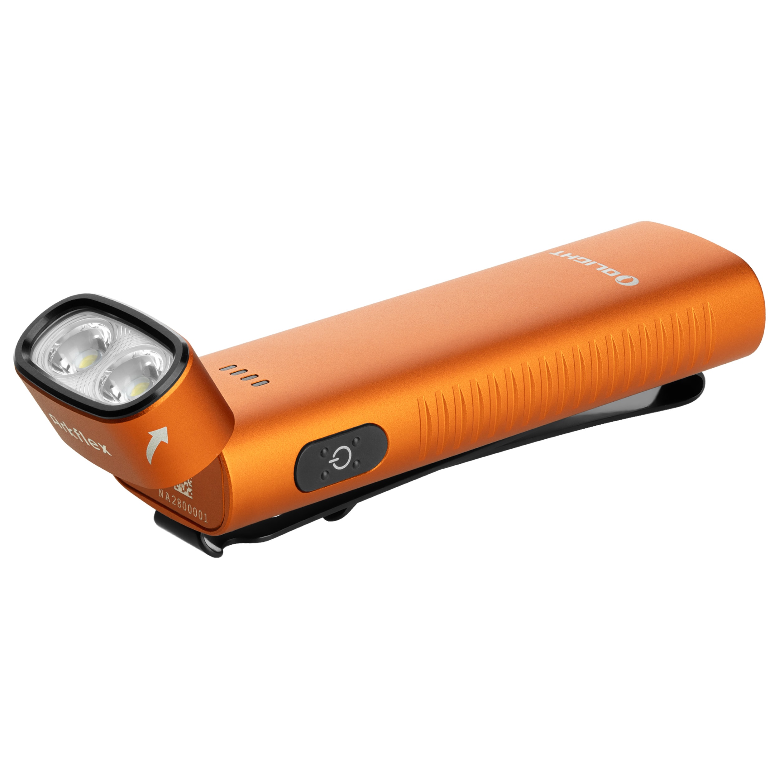 Olight Arkflex Orange Flashlight - 1000 lumens