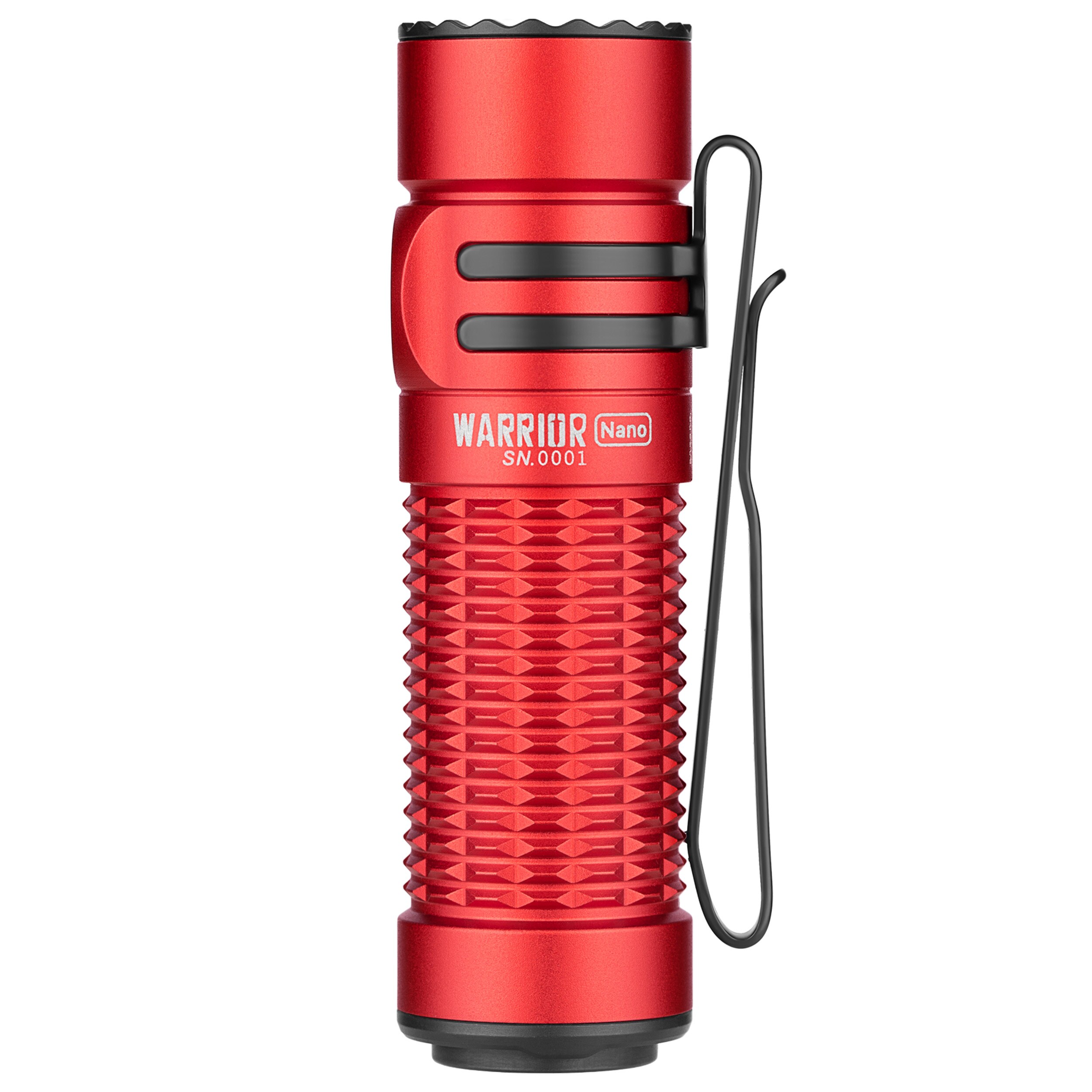 Olight Warrior Nano Red Flashlight - 1200 lumens