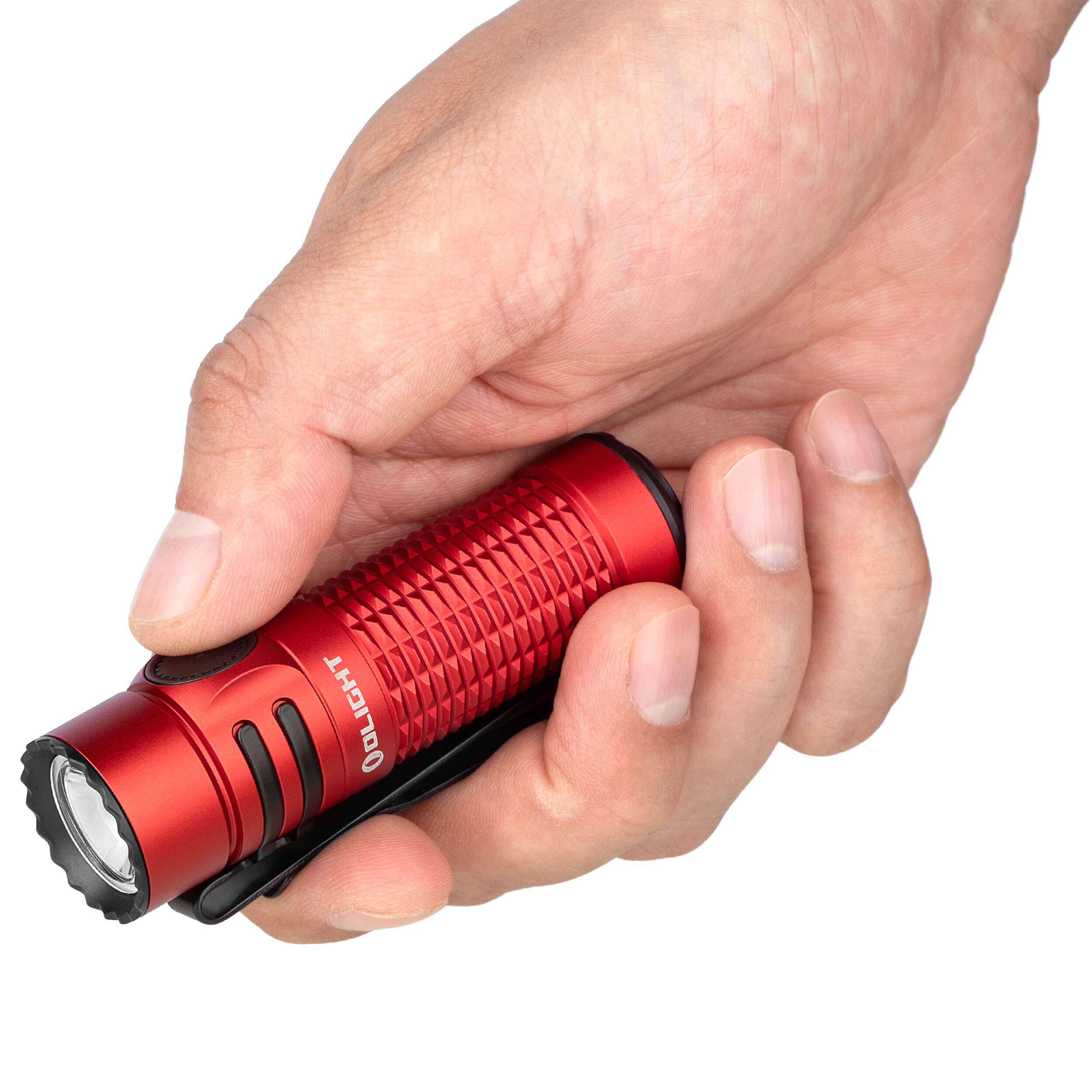 Olight Warrior Nano Red Flashlight - 1200 lumens