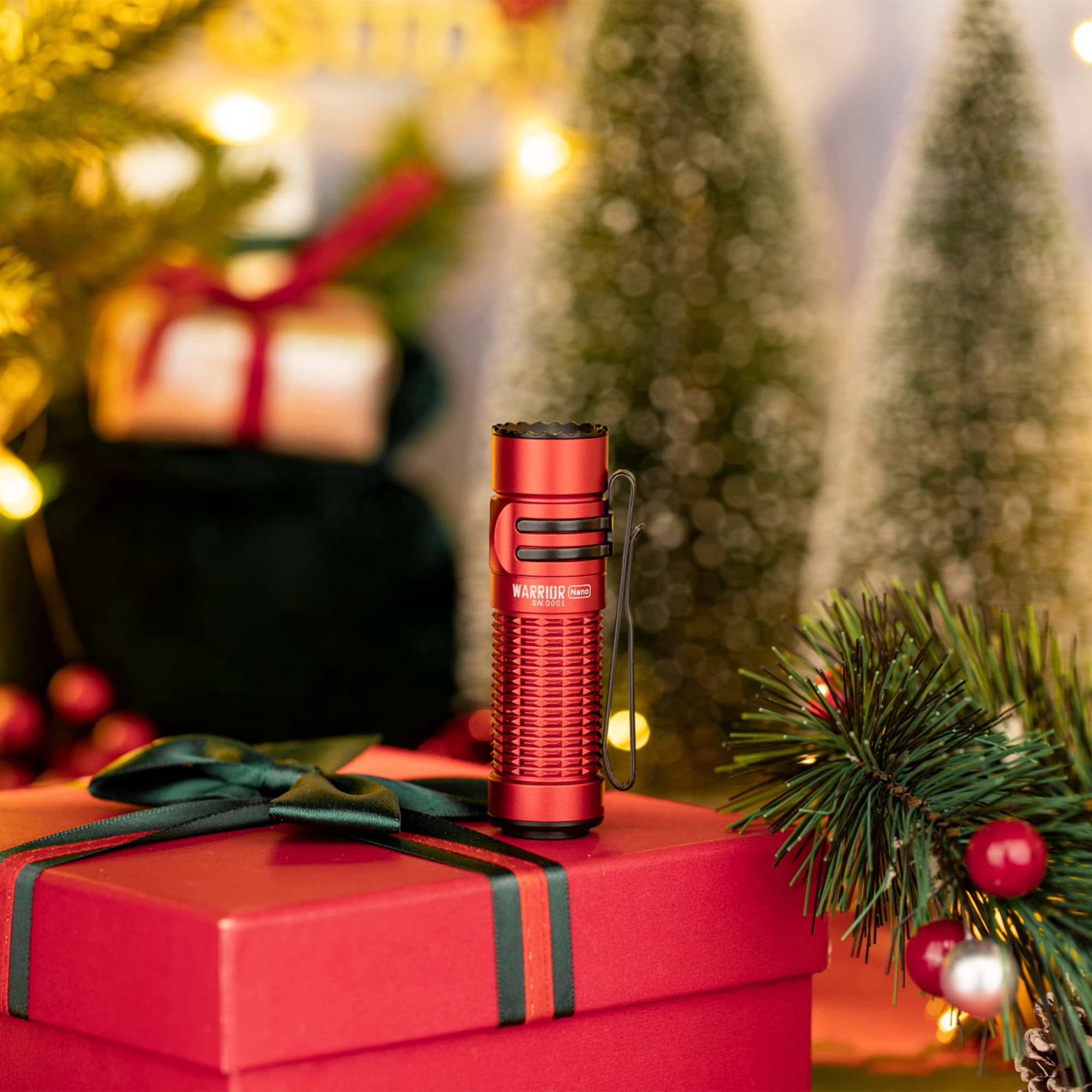 Olight Warrior Nano Red Torch - 1200 lumens