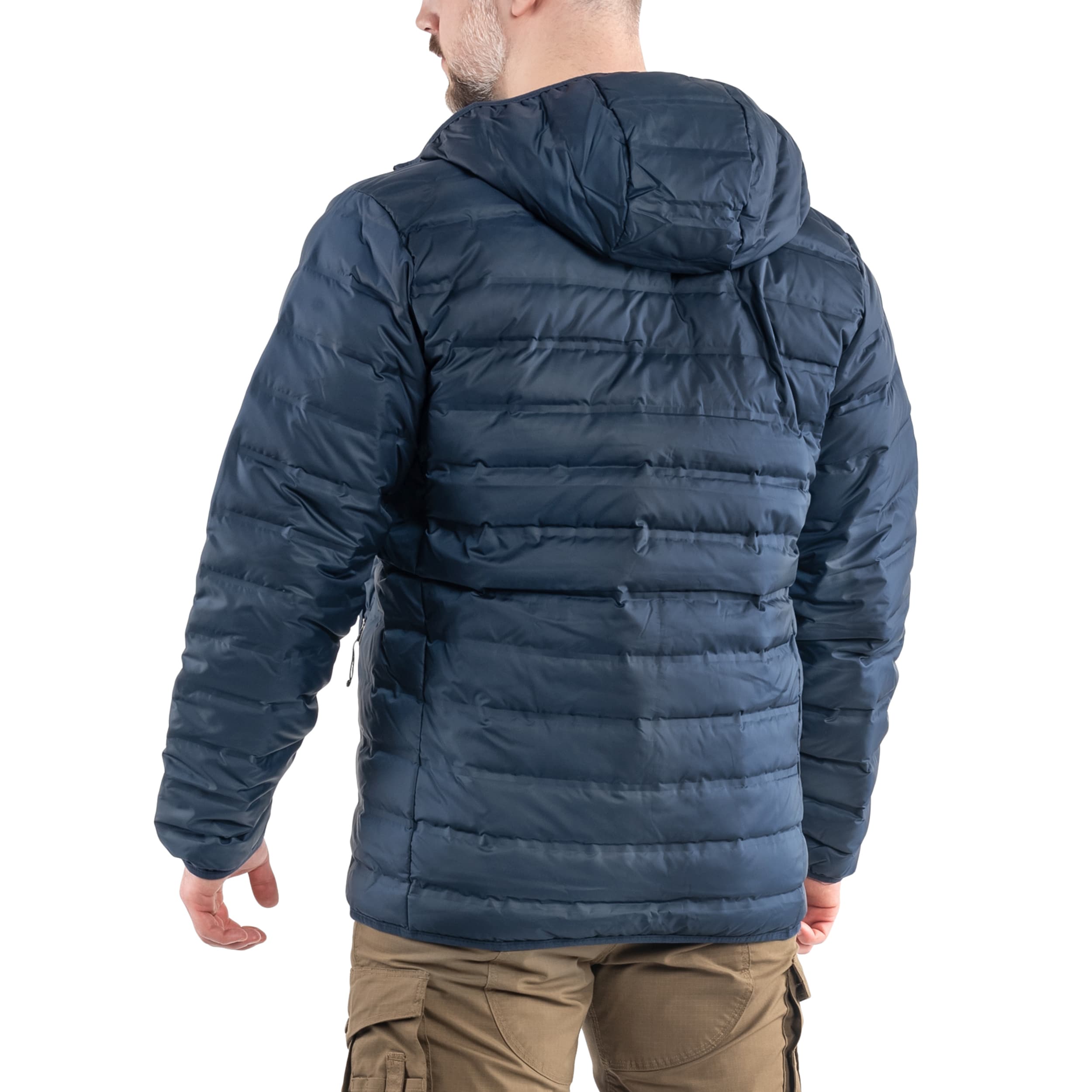 Columbia Lake 22 Down Hooded Jacket - Collegiate Navy