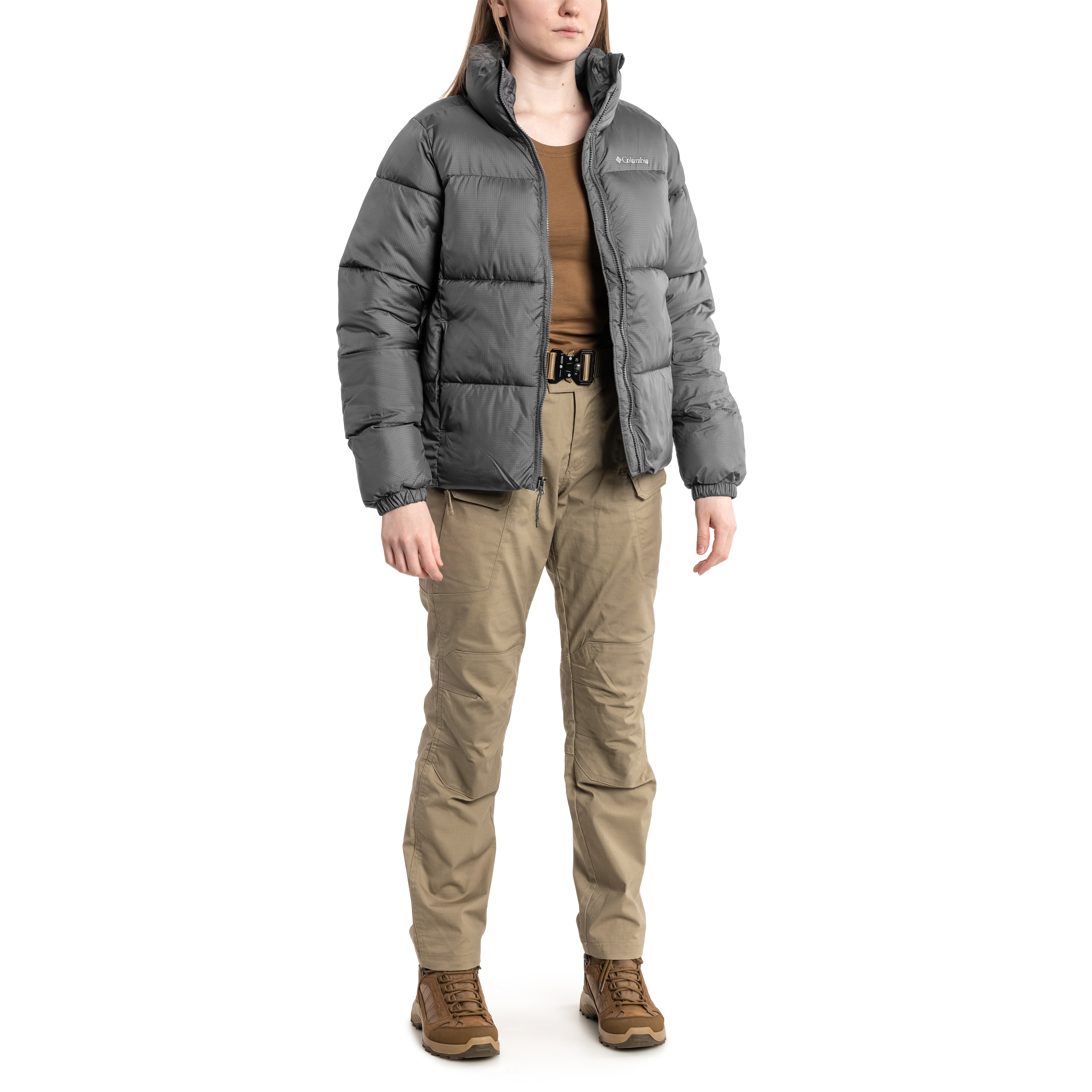 Columbia women's Puffect Jacket - City Grey