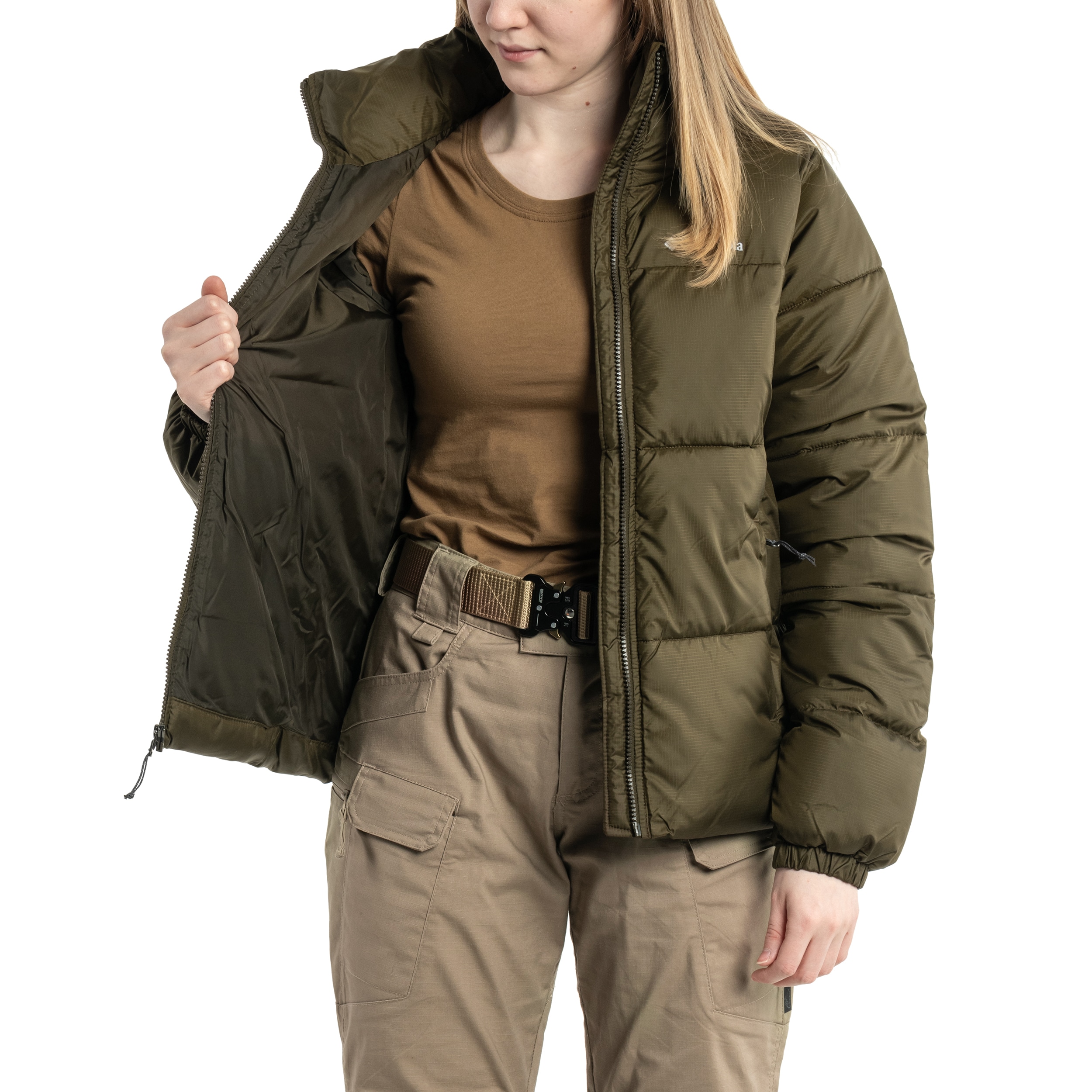 Columbia women's Puffect Jacket - Olive Green
