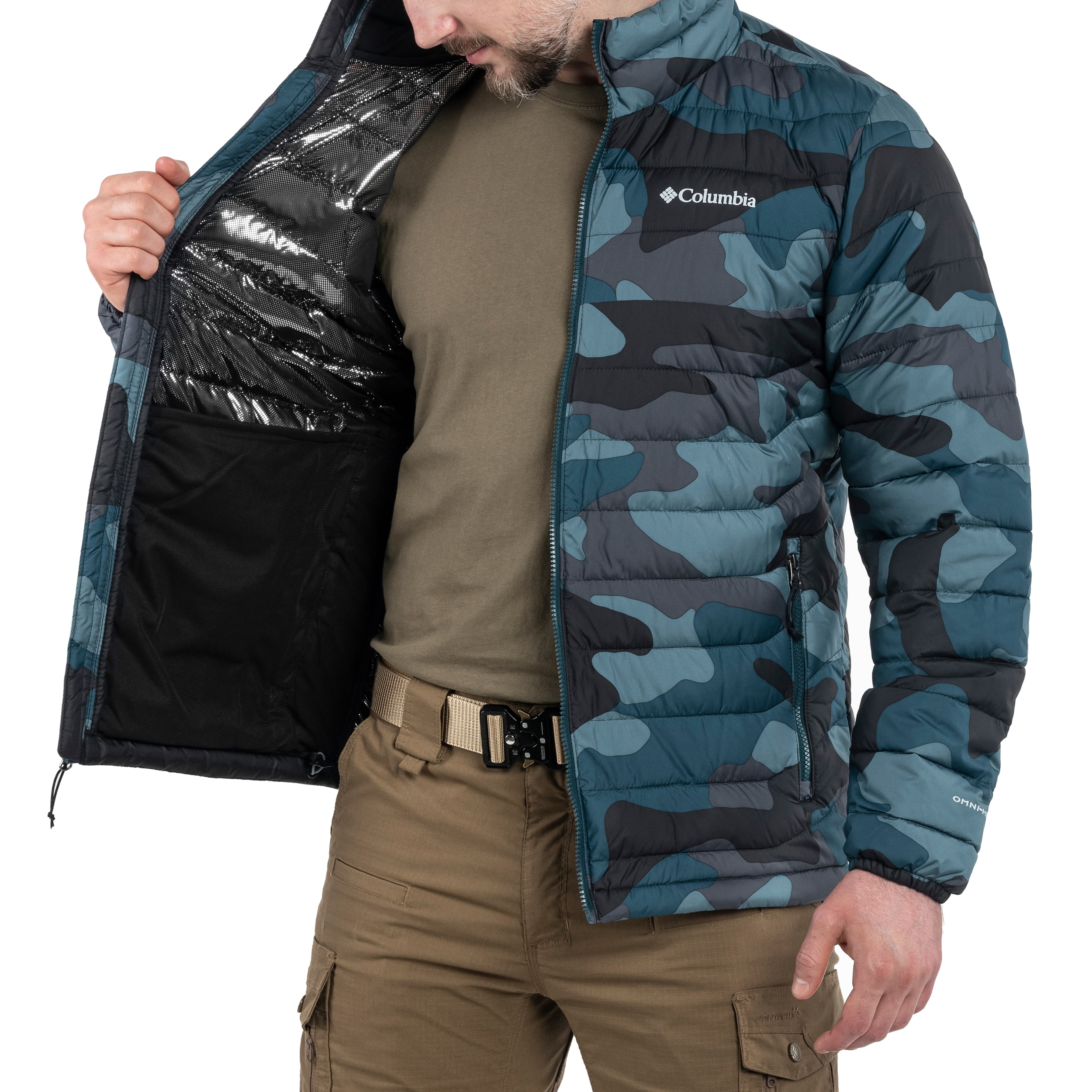 Columbia Powder Lite Jacket - Metal Mod Camo
