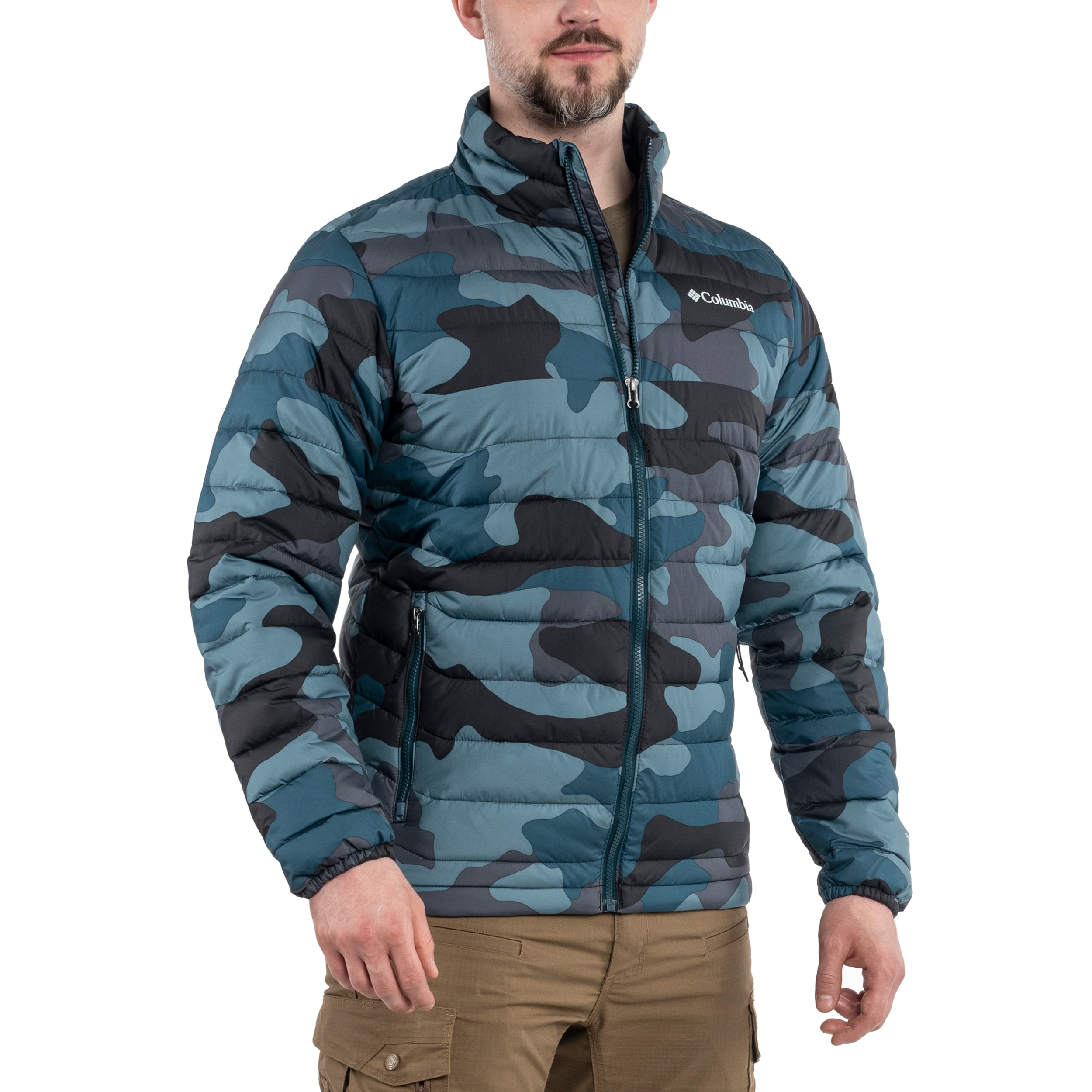 Columbia Powder Lite Jacket - Metal Mod Camo