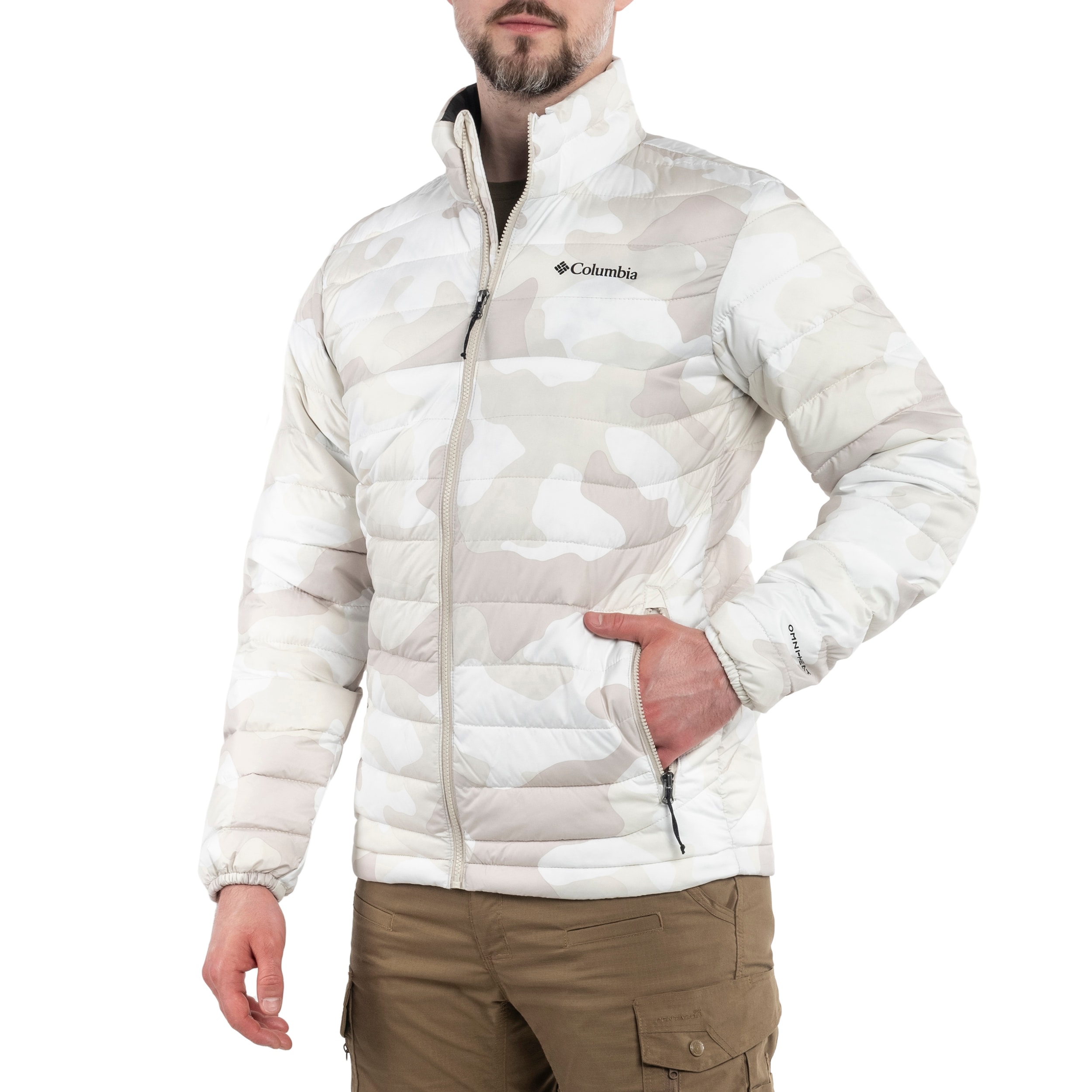 Columbia Powder Lite Jacket - Dark Stone Mod Camo