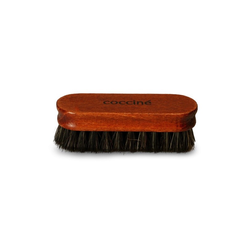 Coccine brush for polishing shoes - lacquered