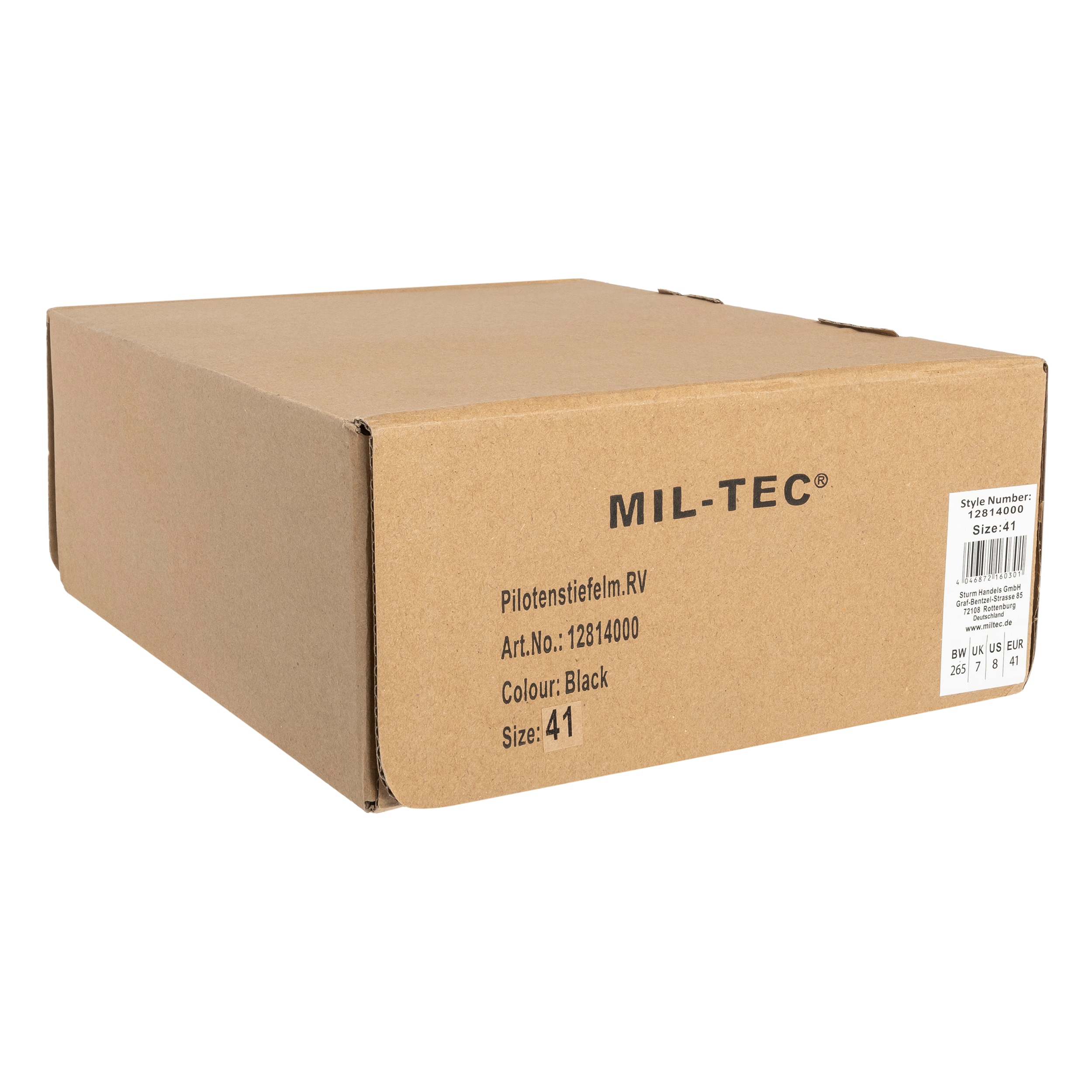 Mil-Tec Para Boots insulated - Black