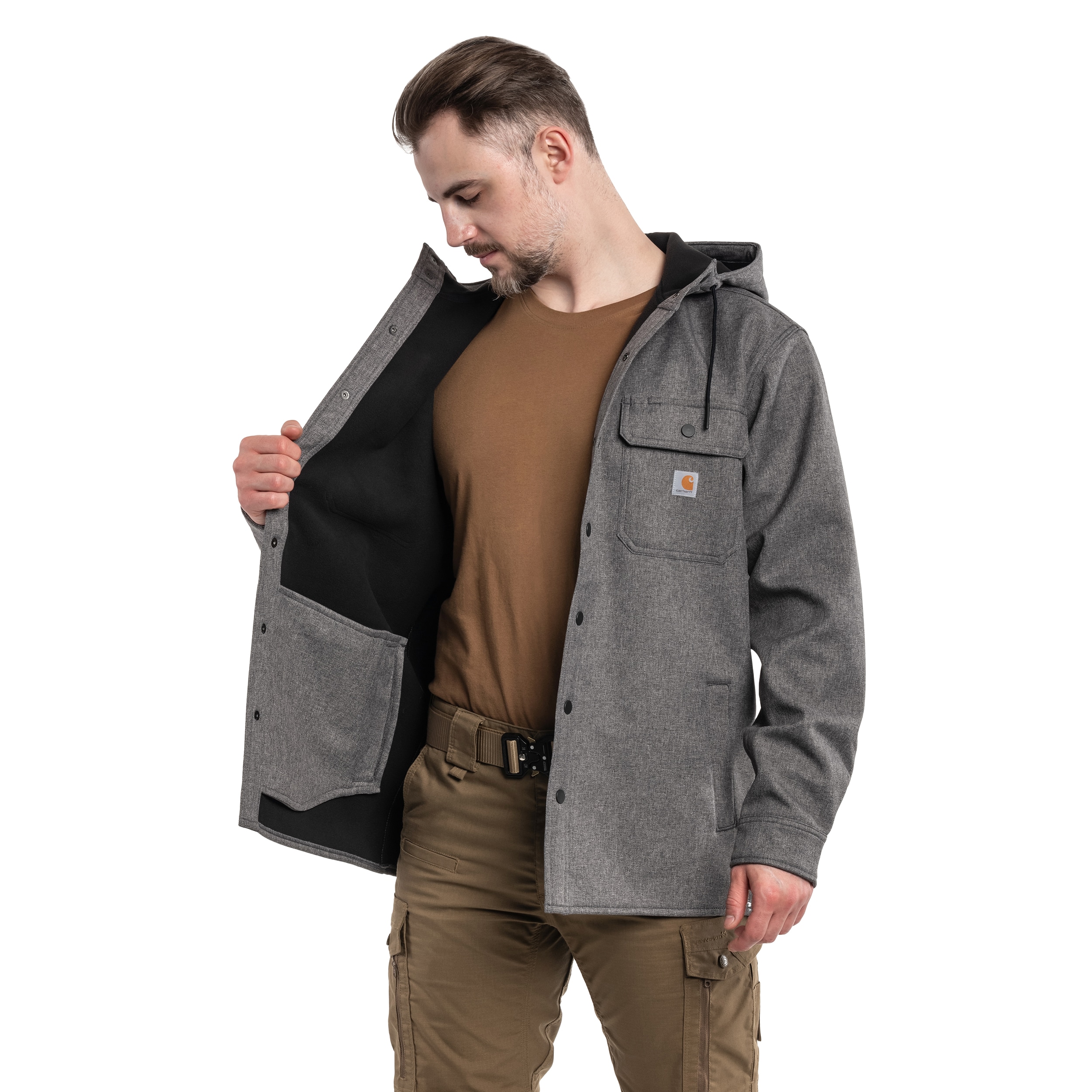 Carhartt Rain Defender Heavyweight Jacket - Black Heather