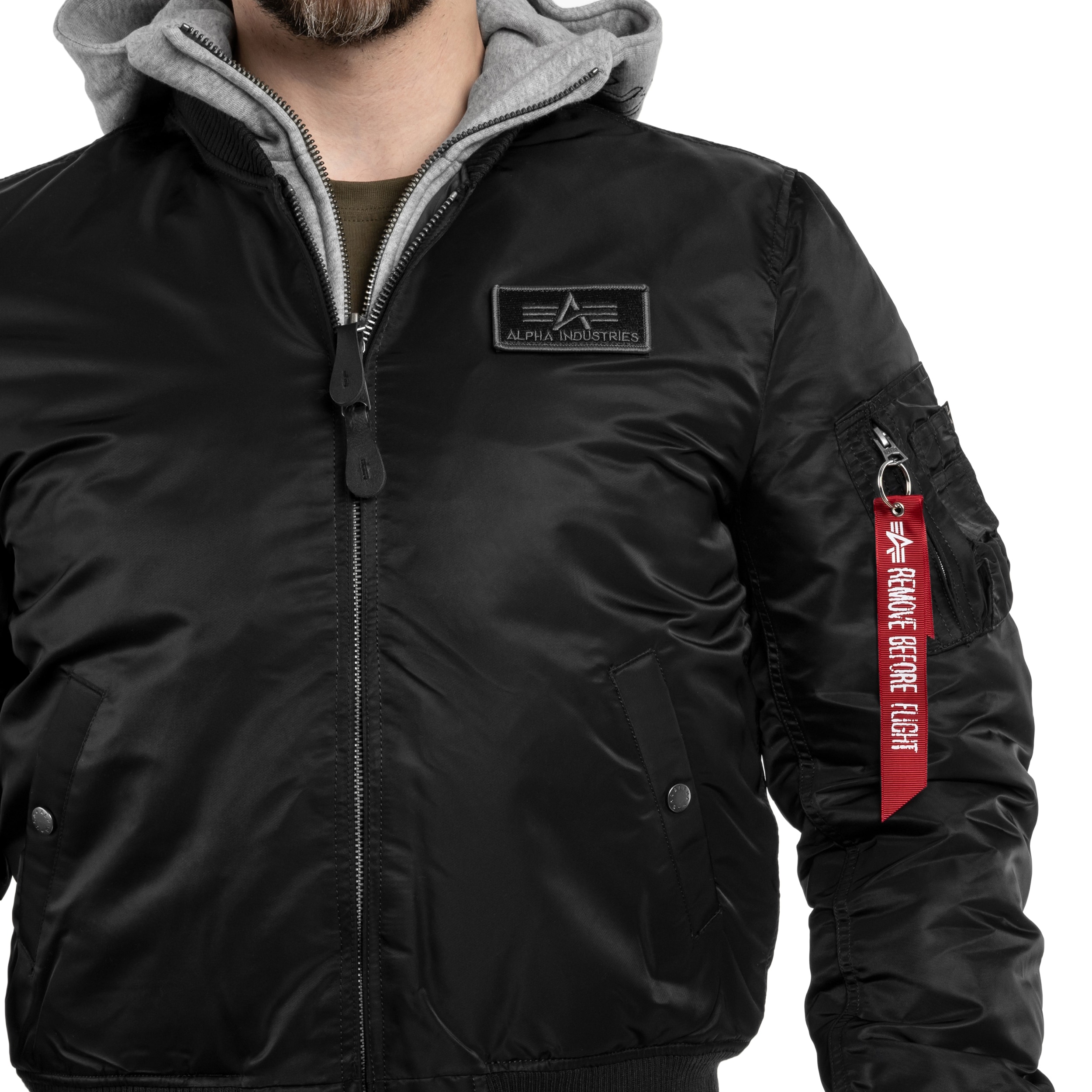 Alpha Industries MA-1 D-TEC Jacket - Black