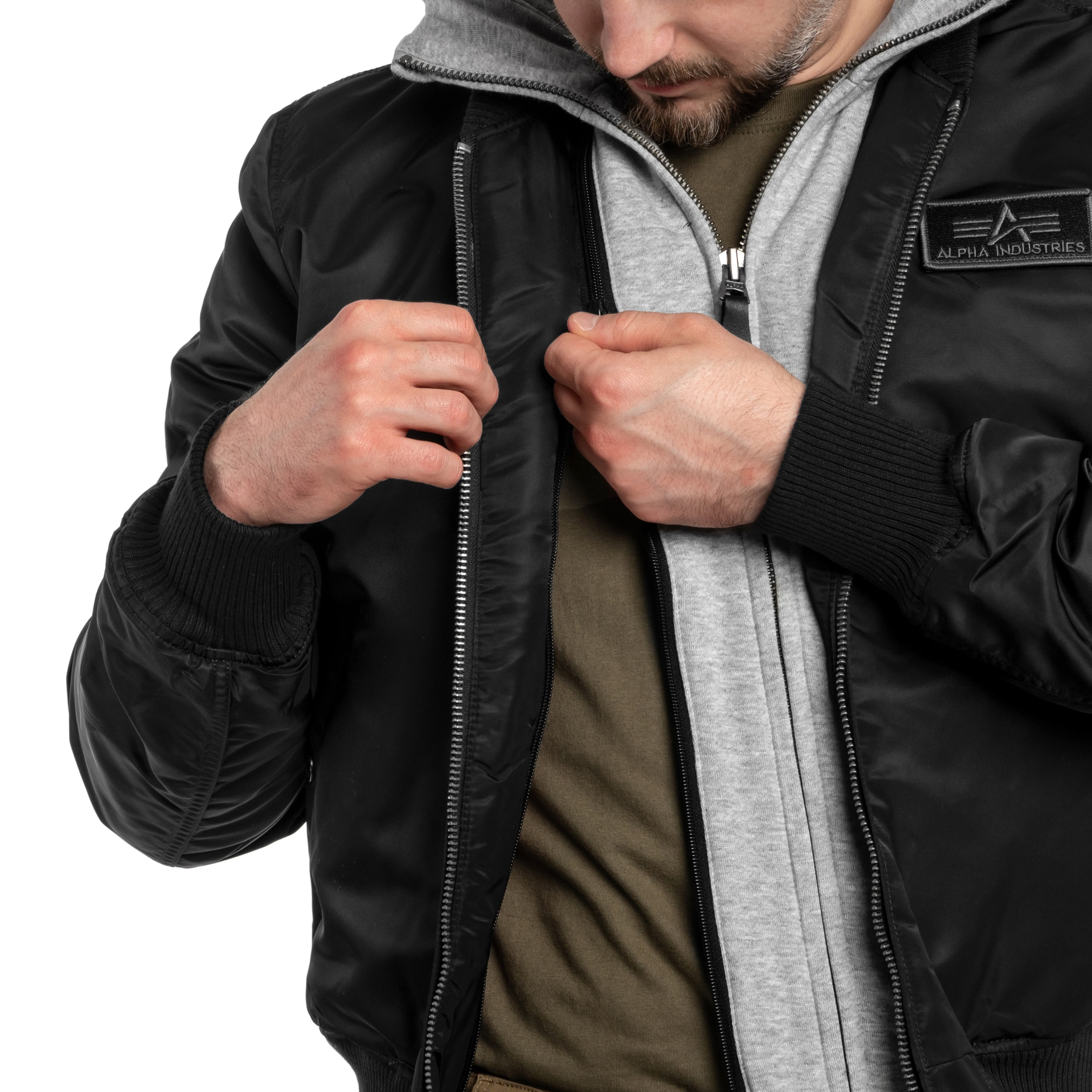 Alpha Industries MA-1 D-TEC Jacket - Black