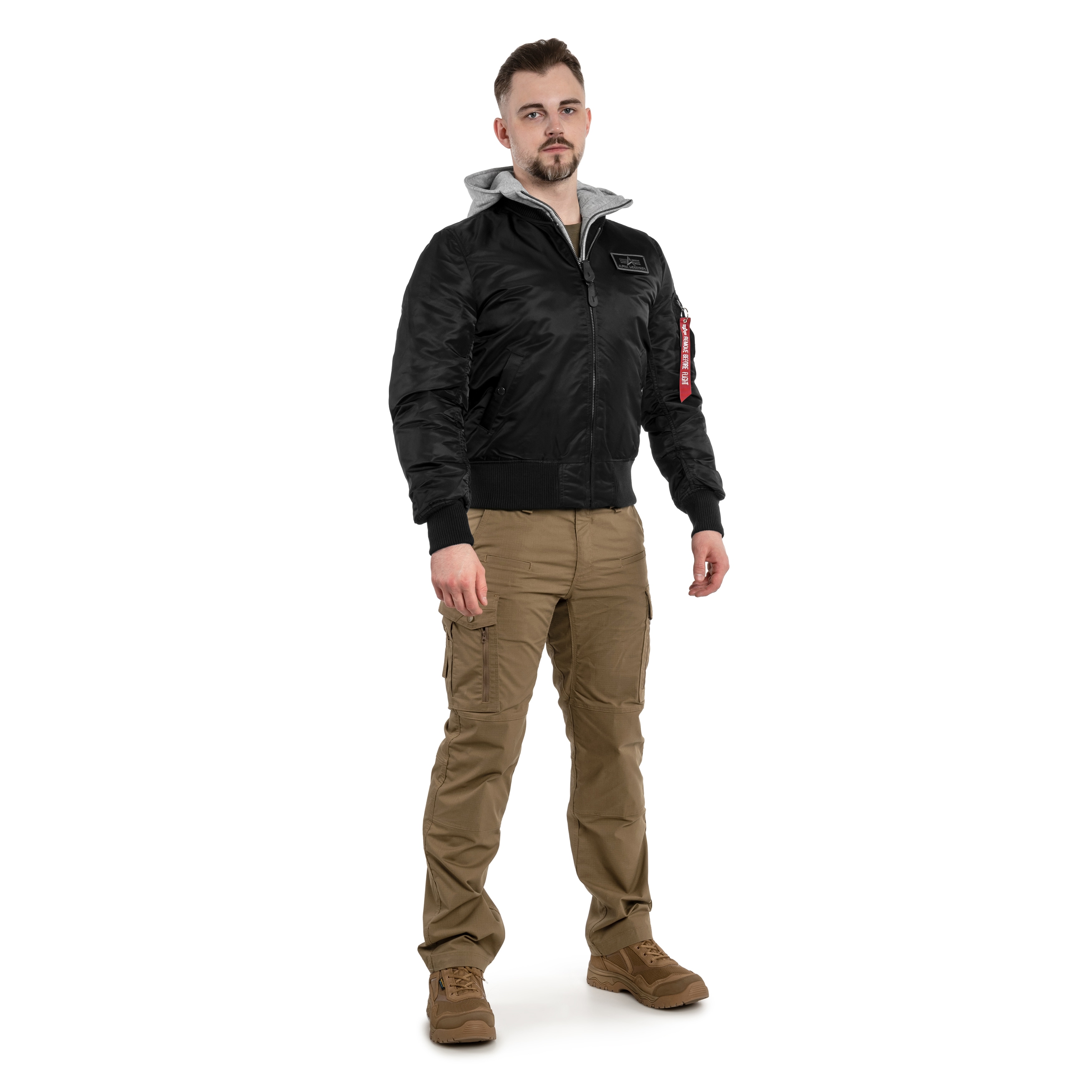 Alpha Industries MA-1 D-TEC Jacket - Black