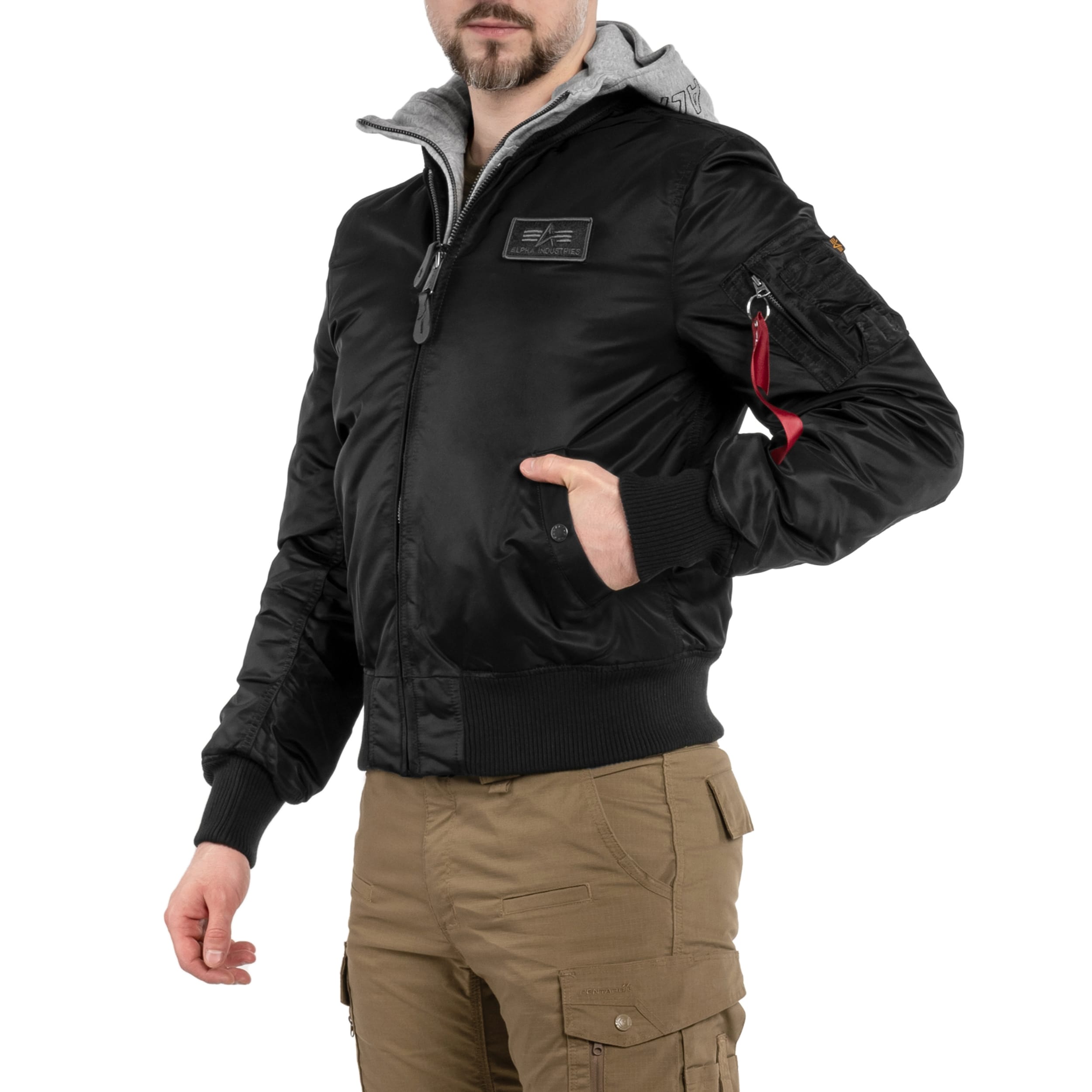 Alpha Industries MA-1 D-TEC Jacket - Black