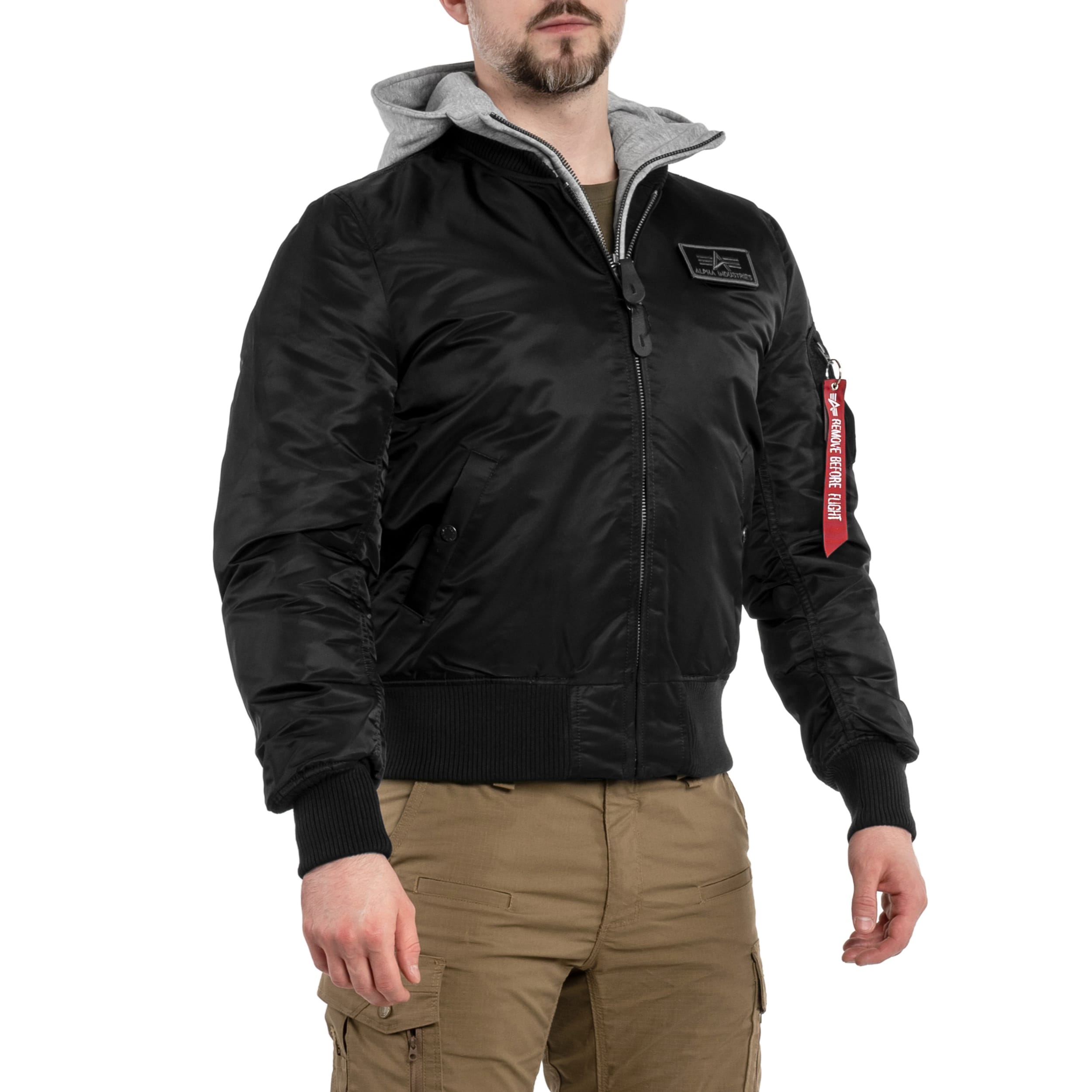 Alpha Industries MA-1 D-TEC Jacket - Black